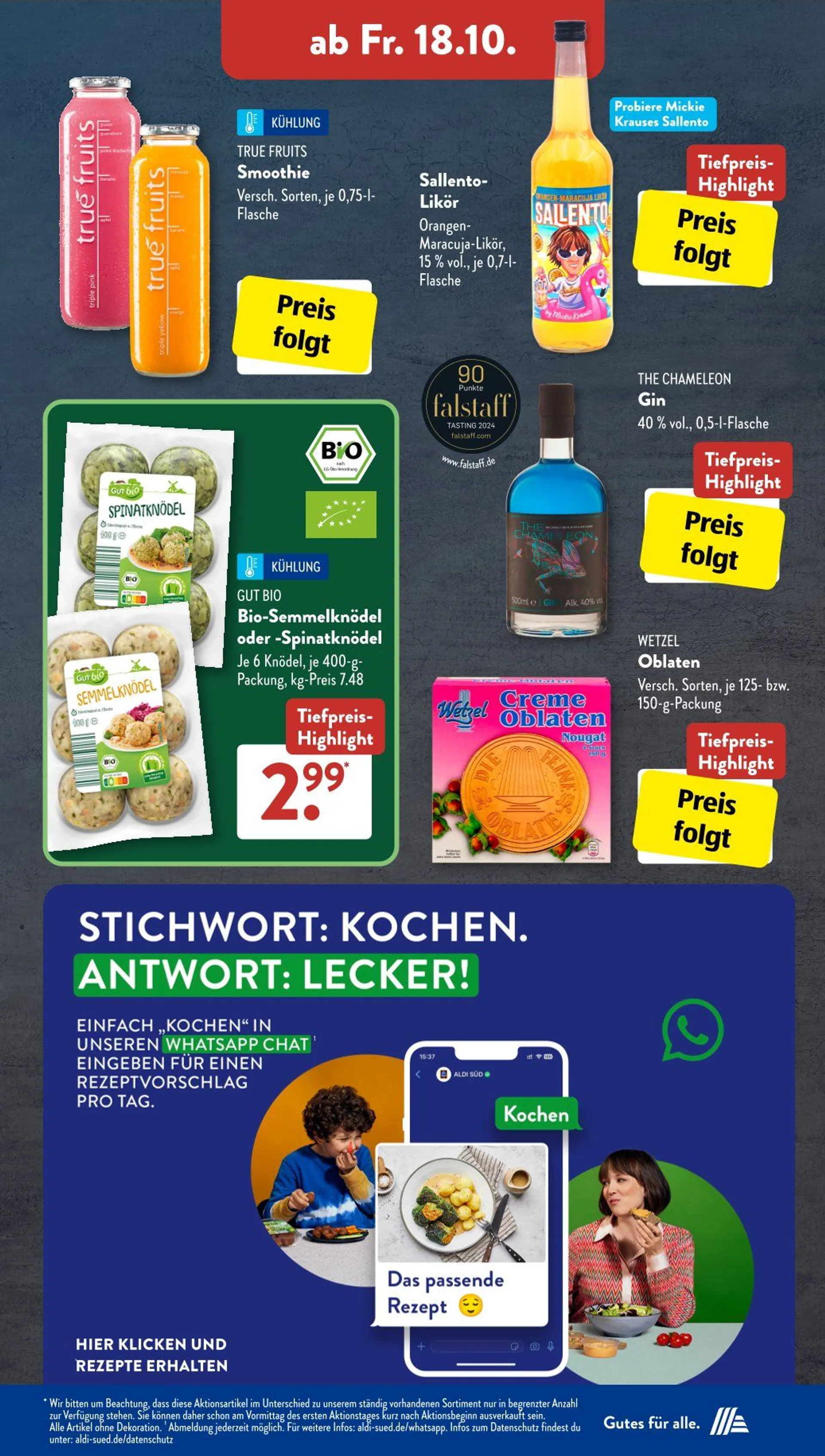 ALDI SÜD Angebote von 14. Oktober bis 19. Oktober 2024 - Prospekt seite 21