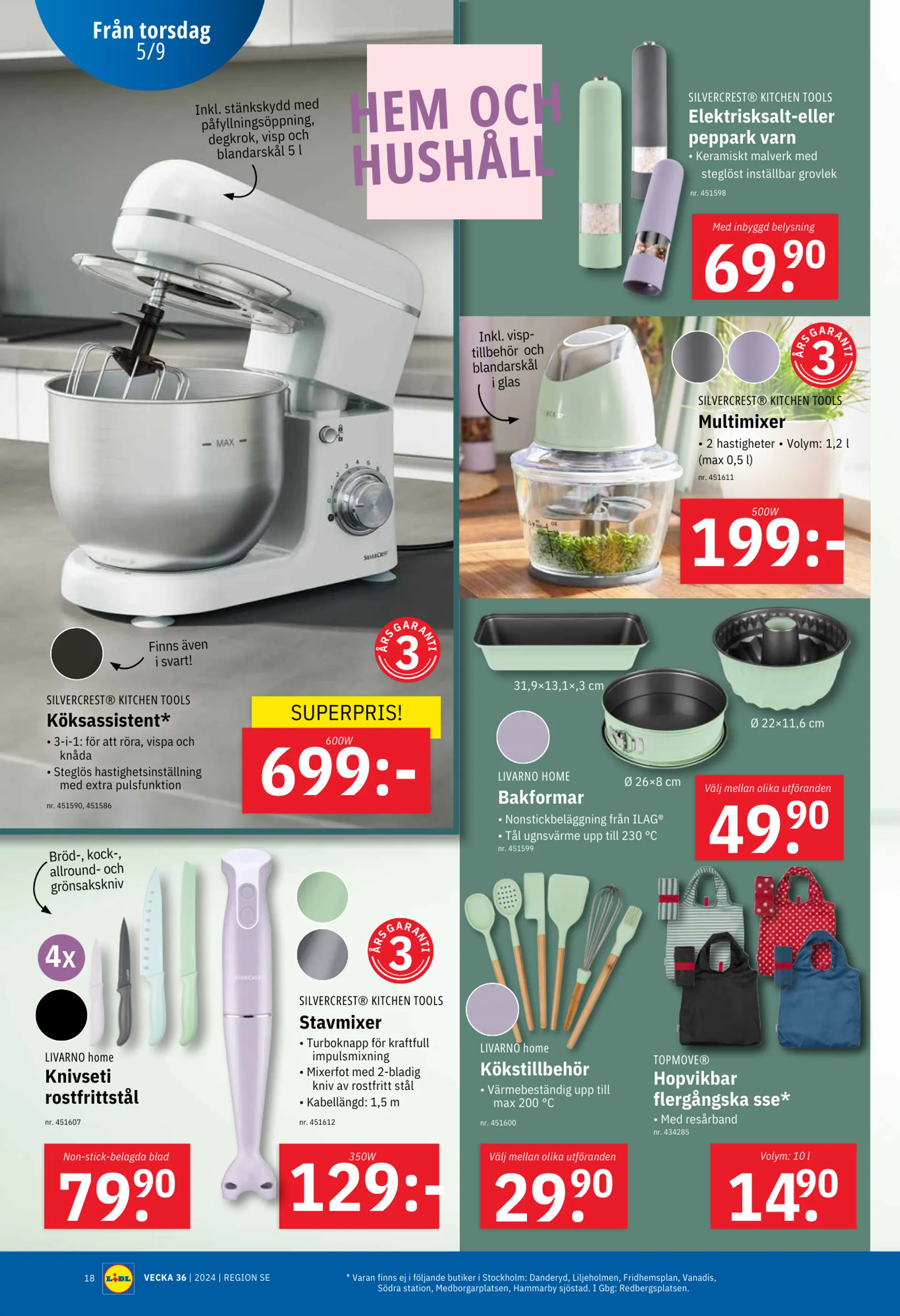 Lidl Angebote von 2/09 bis 8/09 från 2 september till 8 september 2024 - Reklamblad sidor 20