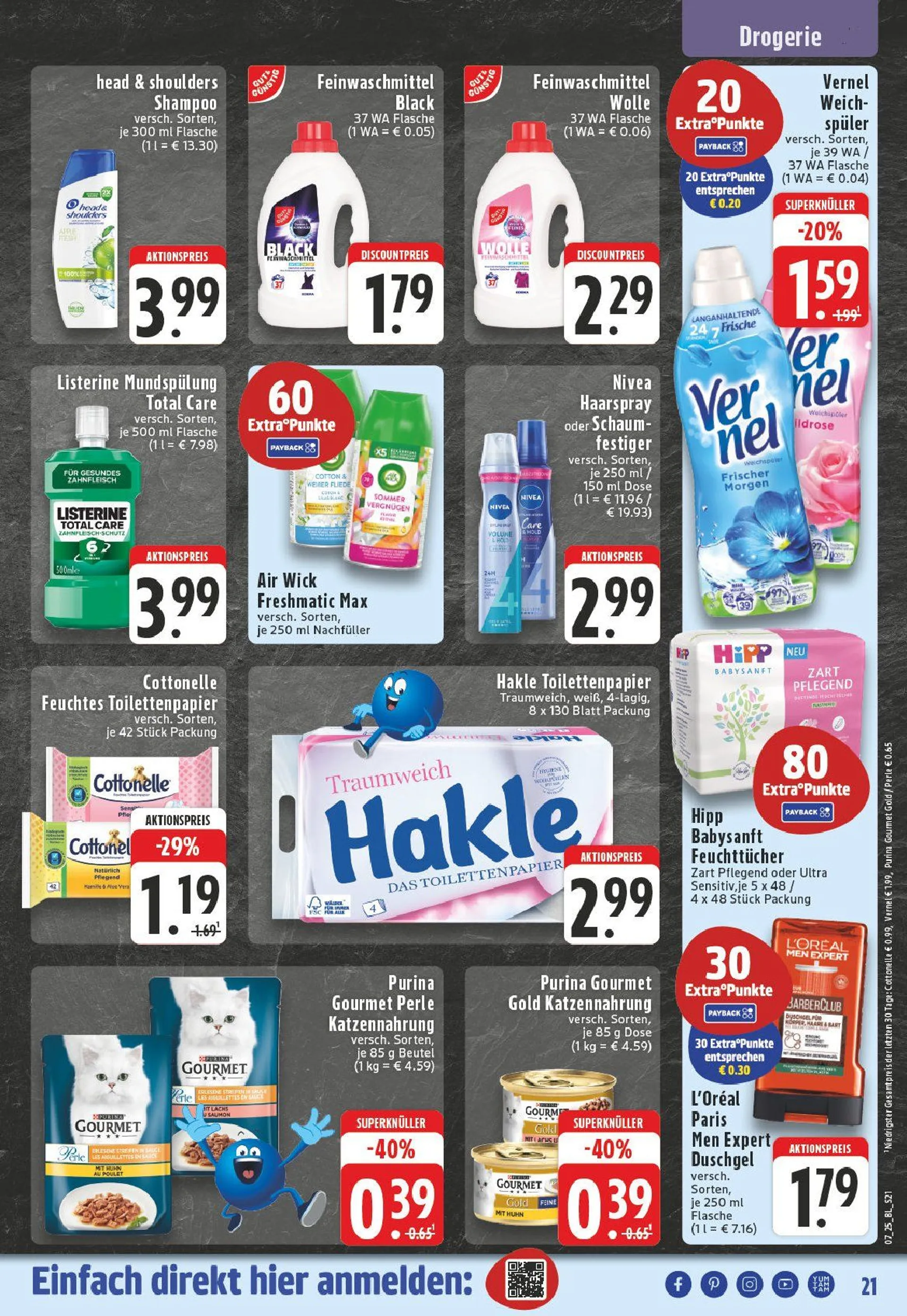 Edeka Prospekt von 10. Februar bis 15. Februar 2025 - Prospekt seite 21