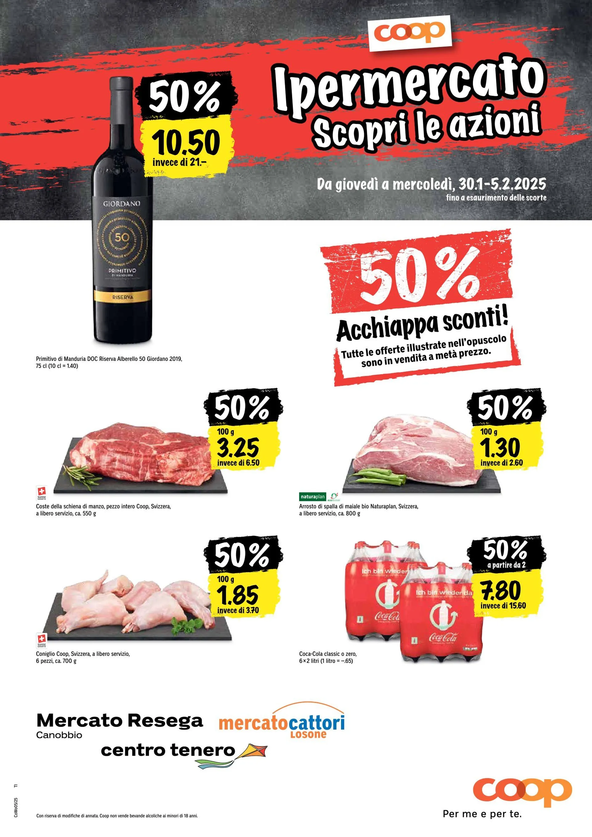 Katalog von Coop von 30. Januar bis 5. Februar 2025 - Prospekt seite  21
