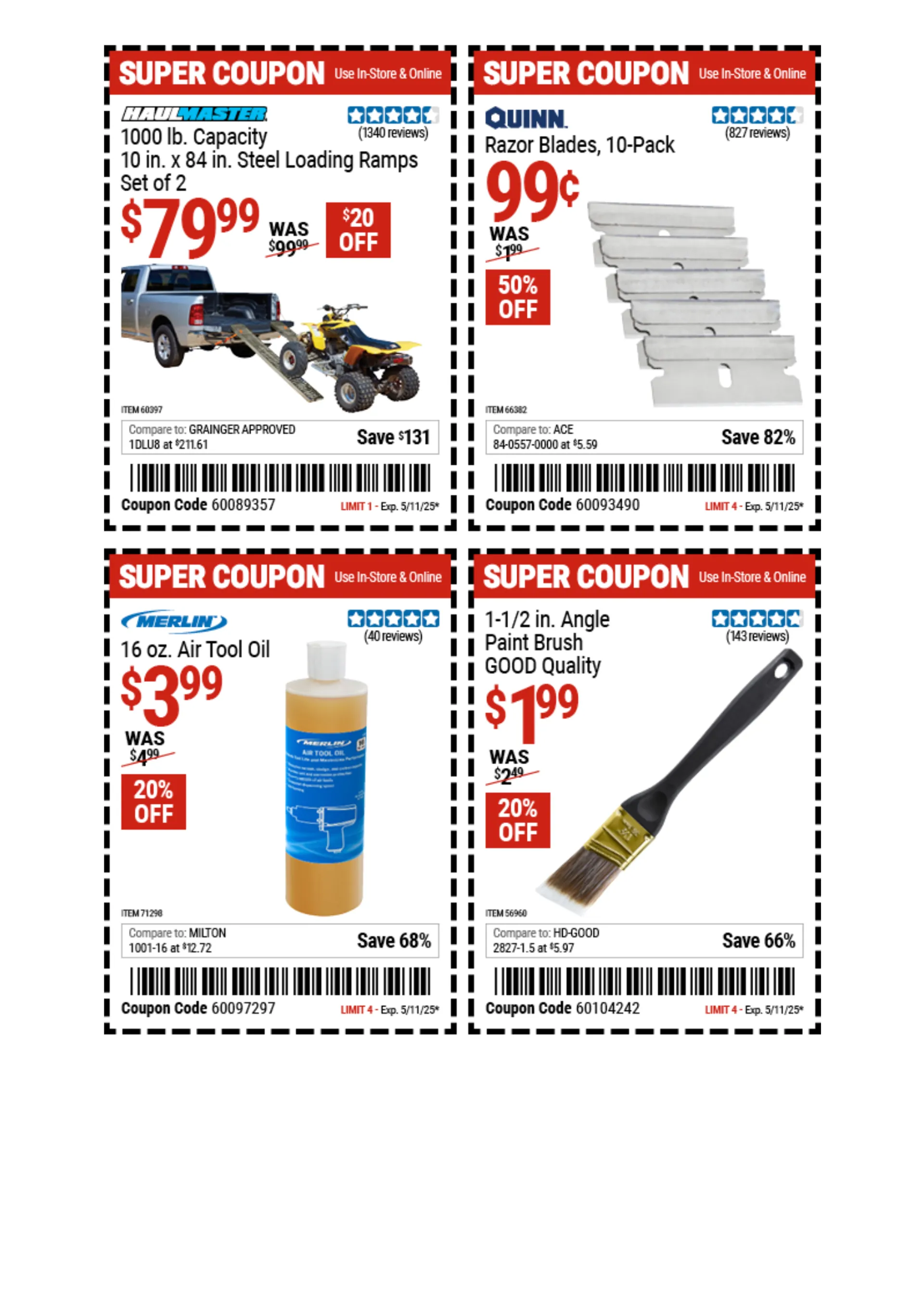Weekly ad Coupons and Instant Savings  from May 8 to May 22 2025 - Page 20