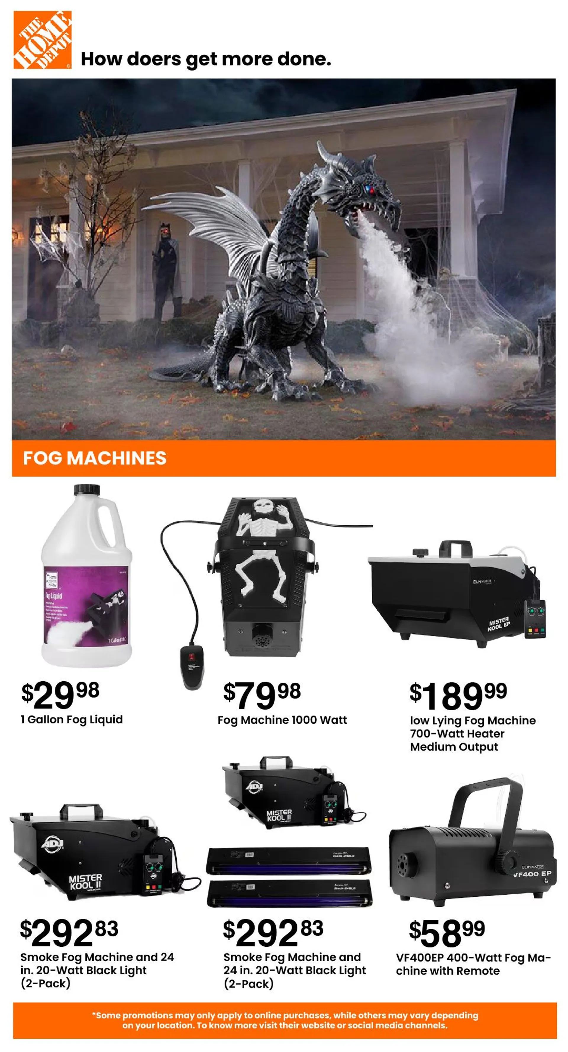 Weekly ad The Home Depot Halloween Big Discounts from September 13 to October 14 2024 - Page 20