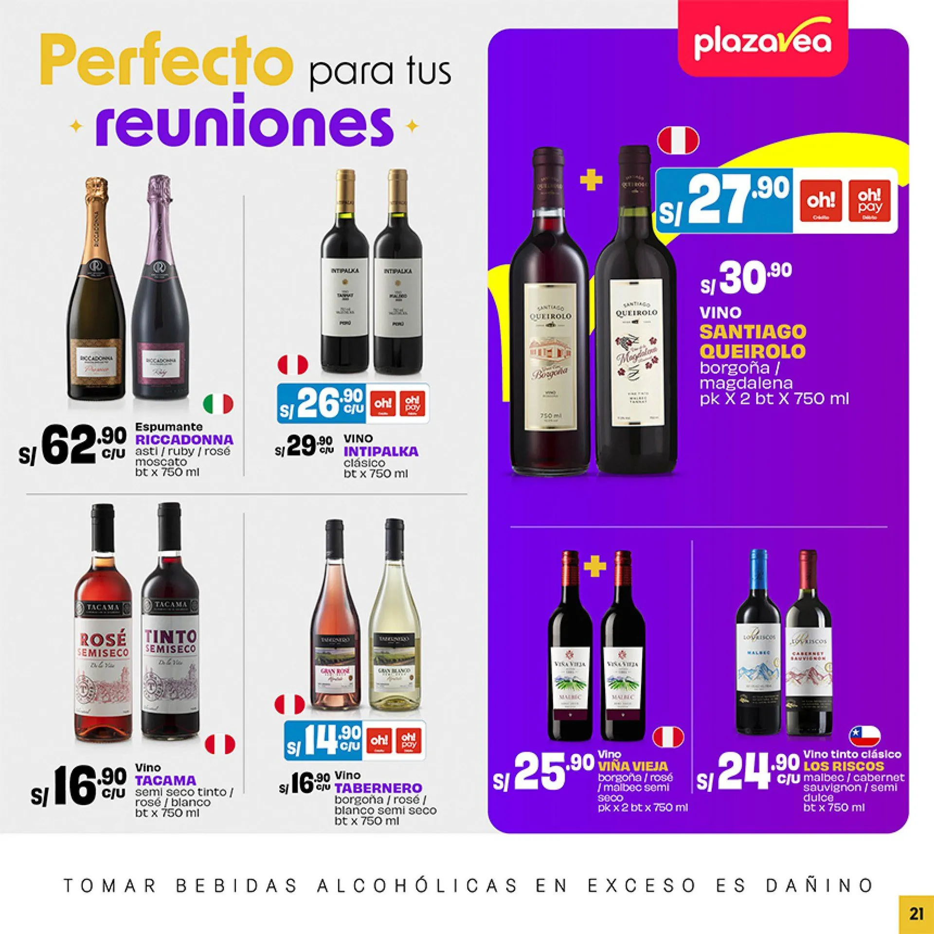 Catalogo de Plaza Vea Ofertas de Folletos  14 de octubre al 3 de noviembre 2024 - Pag 21