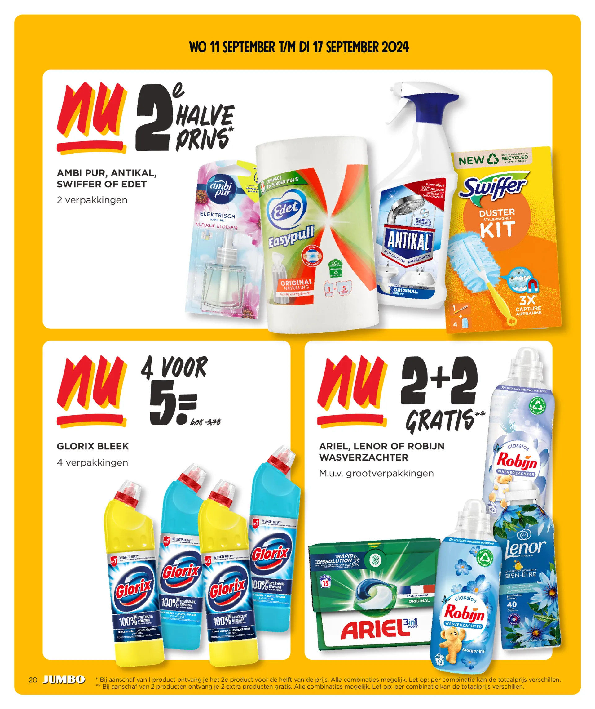 Speciale aanbiedingen van Jumbo van 11 september tot 17 september 2024 - Folder pagina 20