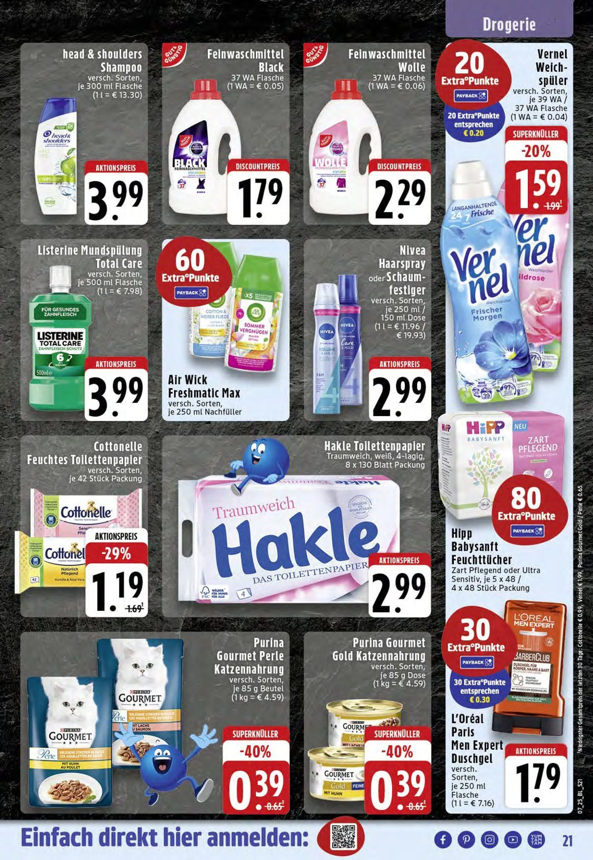 Edeka Prospekt von 10. Februar bis 15. Februar 2025 - Prospekt seite 21