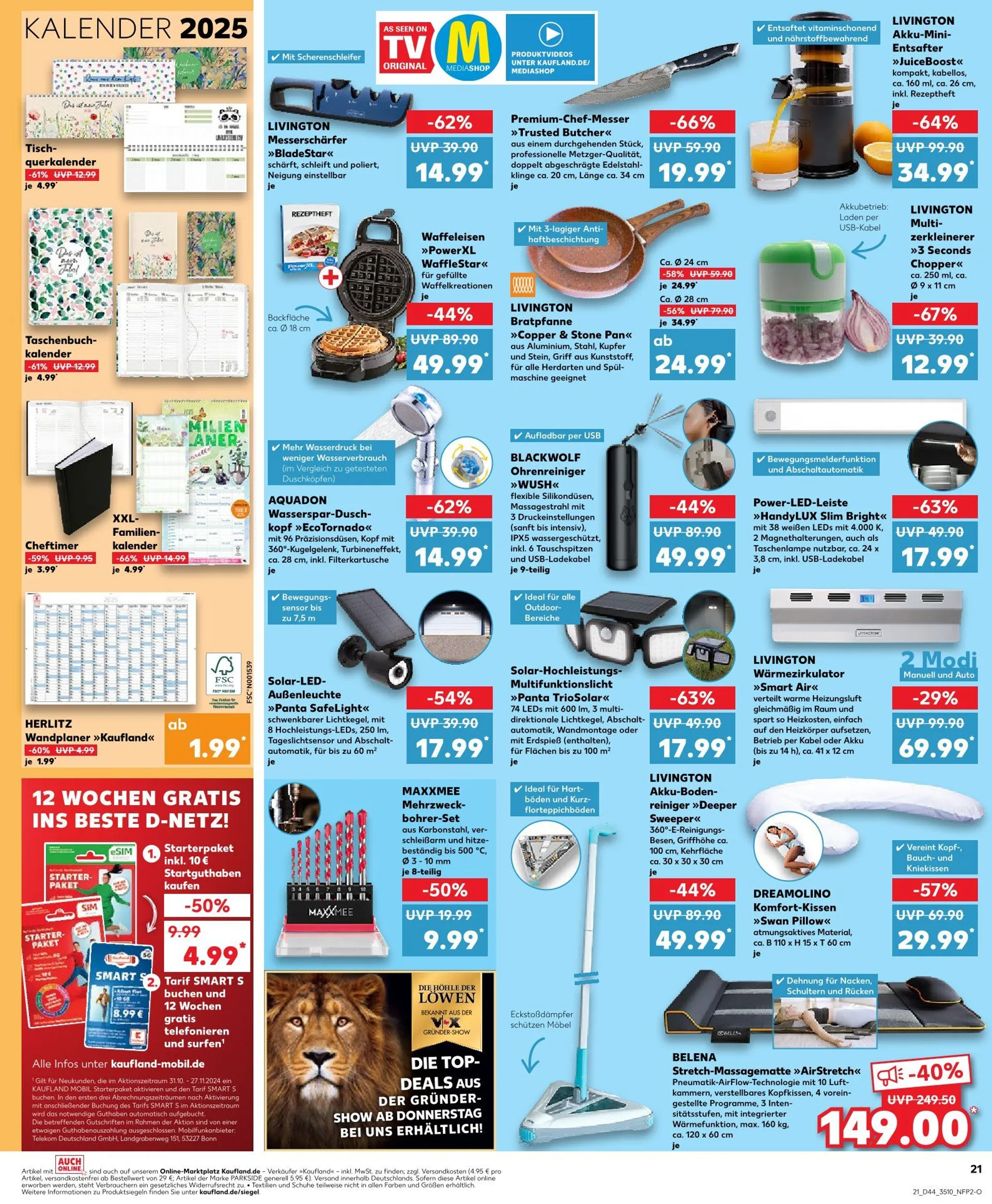 Kaufland Prospekt von 1. November bis 6. November 2024 - Prospekt seite 21