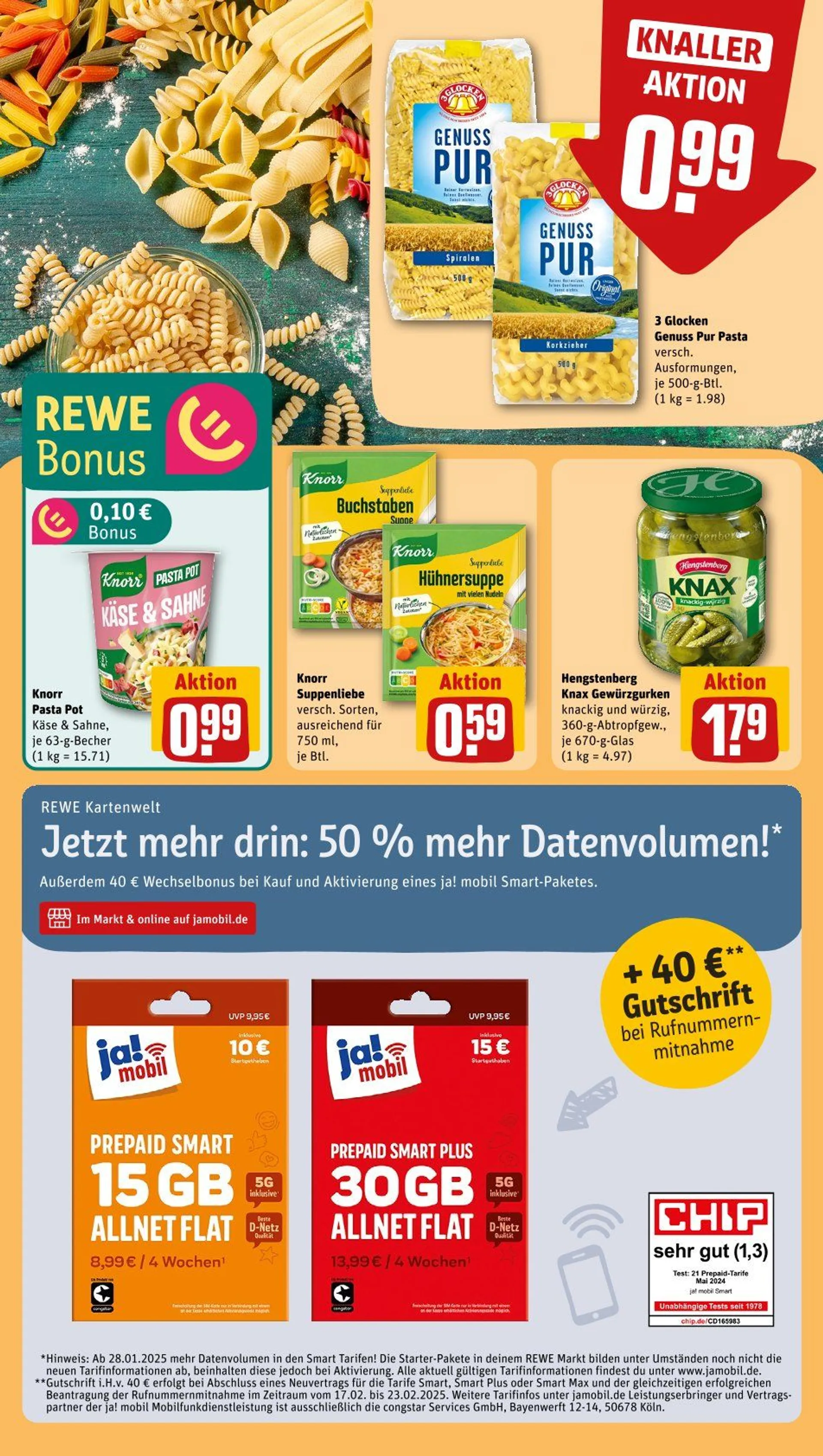 REWE Prospekt  von 17. Februar bis 23. Februar 2025 - Prospekt seite 21