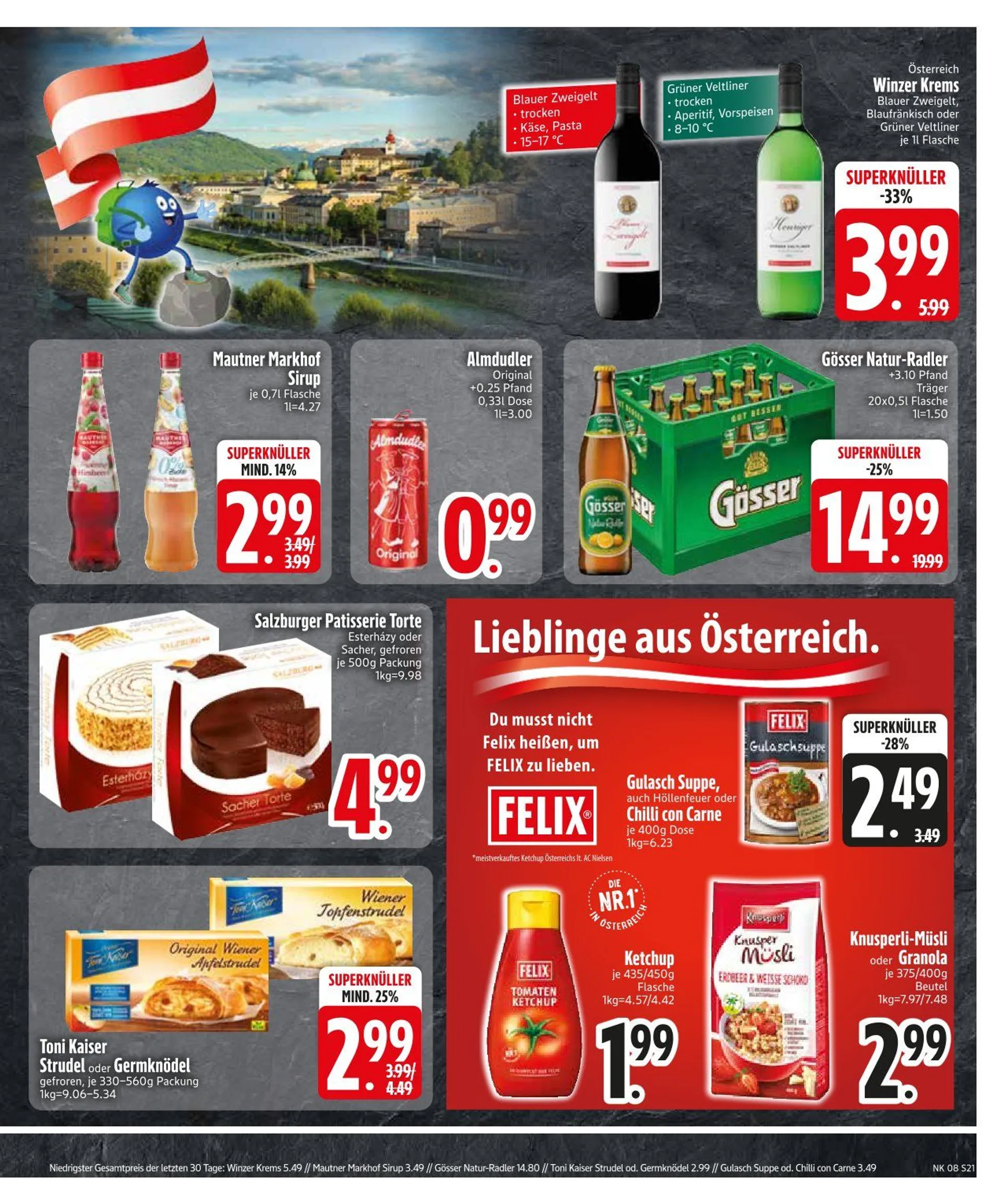 Edeka Prospekt von 16. Februar bis 22. Februar 2025 - Prospekt seite 21