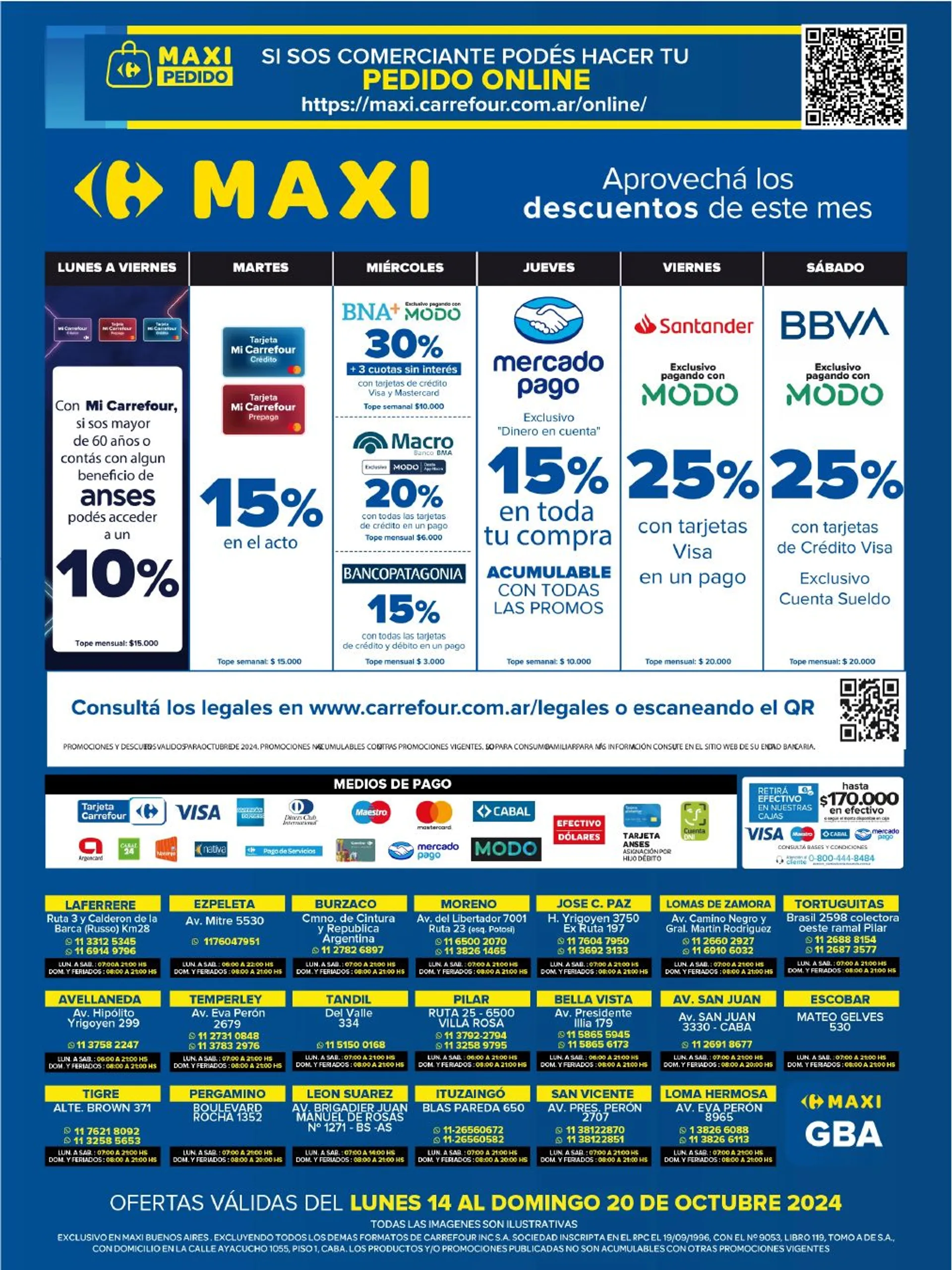 Ofertas de Folleto Maxi 18 de octubre al 20 de octubre 2024 - Página 21 del catálogo