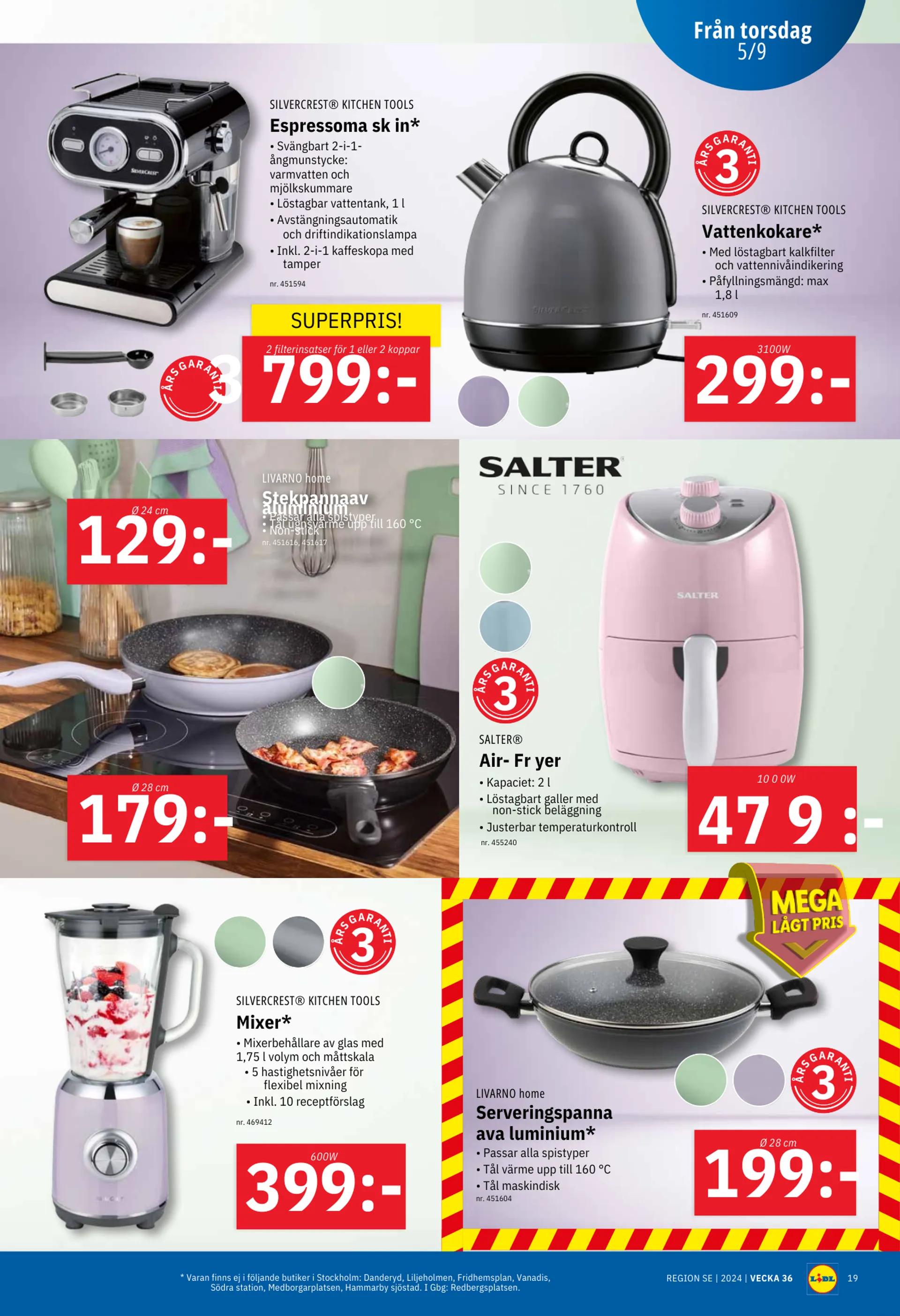 Lidl Angebote von 2/09 bis 8/09 från 2 september till 8 september 2024 - Reklamblad sidor 21