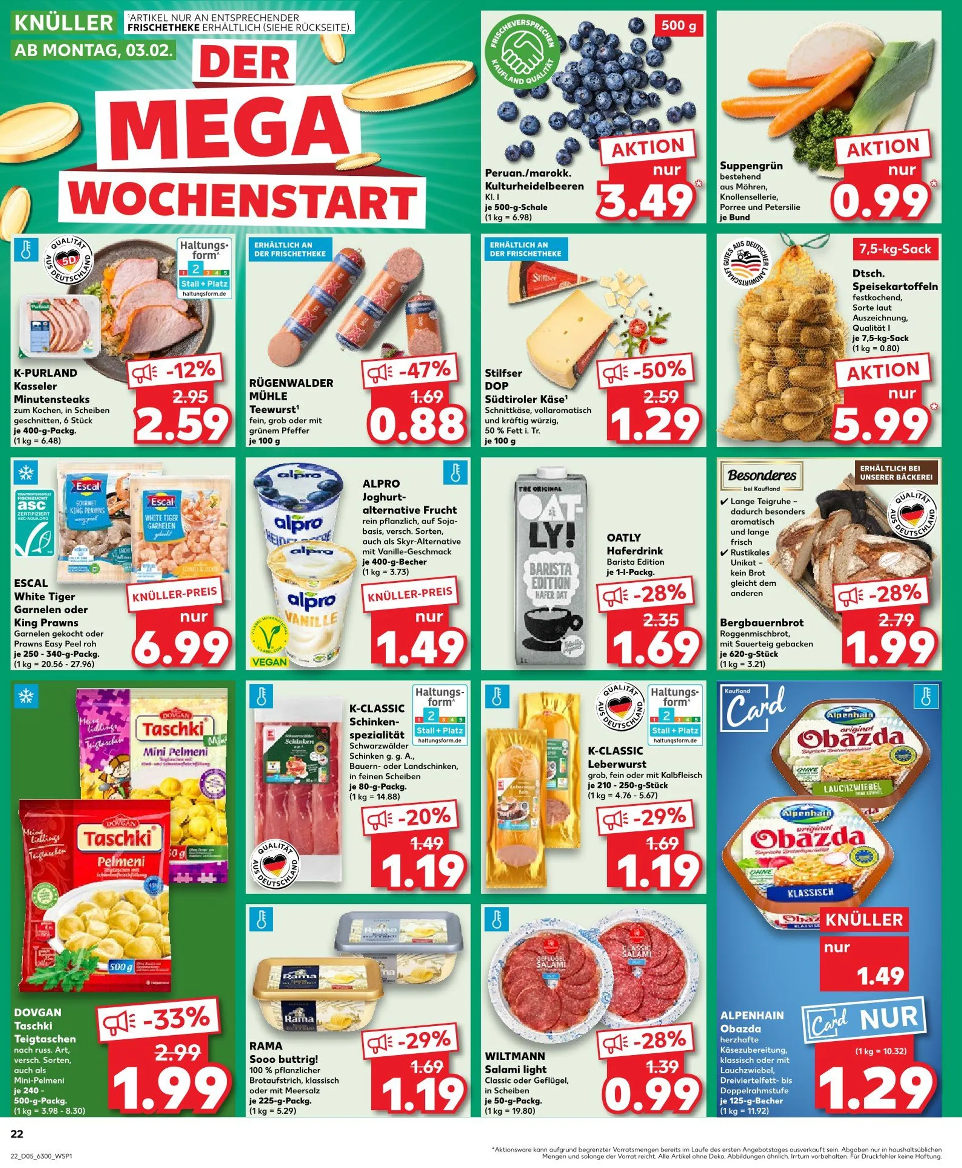 Kaufland Prospekt von 31. Januar bis 5. Februar 2025 - Prospekt seite 22