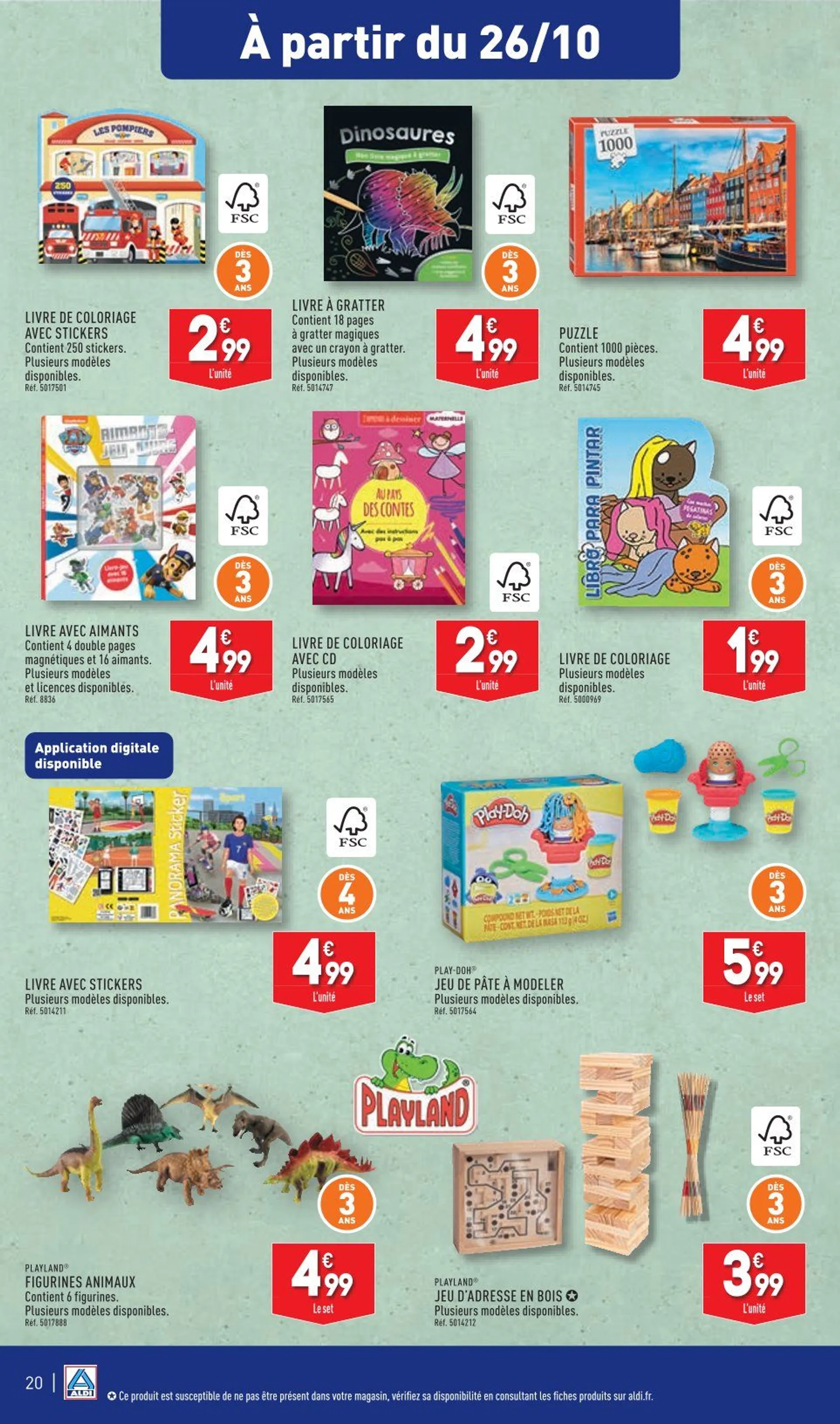 ALDI Brochures Offres du 22 octobre au 28 octobre 2024 - Catalogue page 22