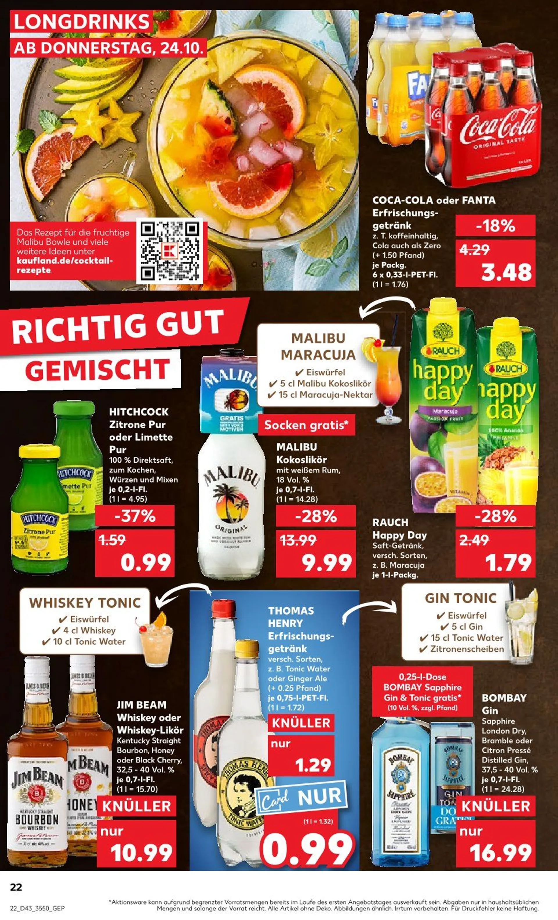 Kaufland Prospekts von 24. Oktober bis 30. Oktober 2024 - Prospekt seite 22