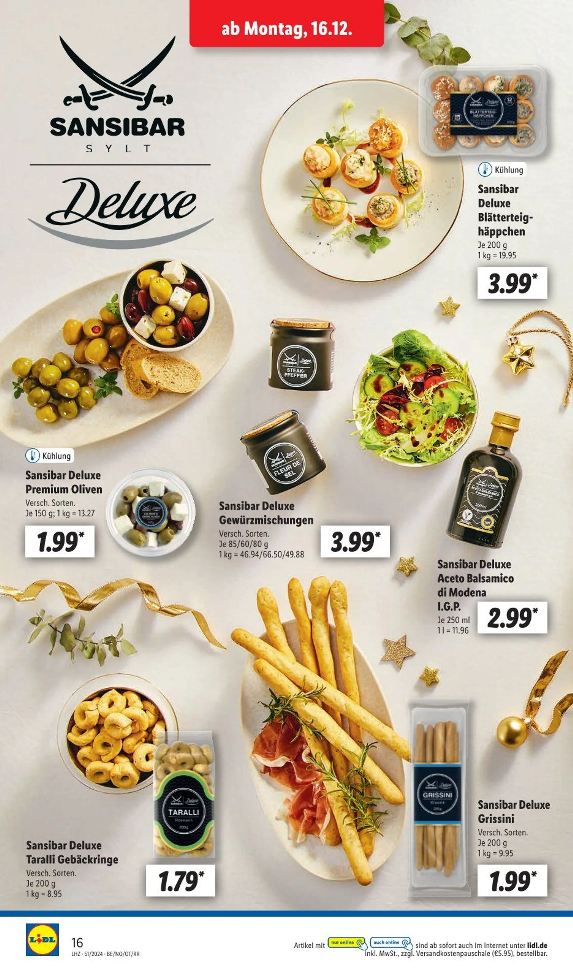 Lidl Prospekt von 16. Dezember bis 21. Dezember 2024 - Prospekt seite 22