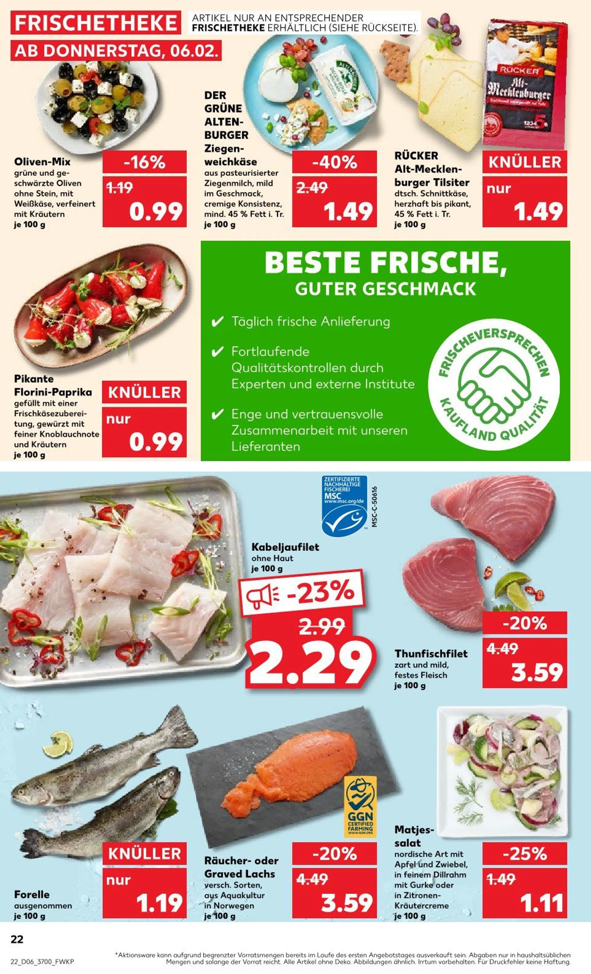 Kaufland Prospekt von 6. Februar bis 12. Februar 2025 - Prospekt seite 22