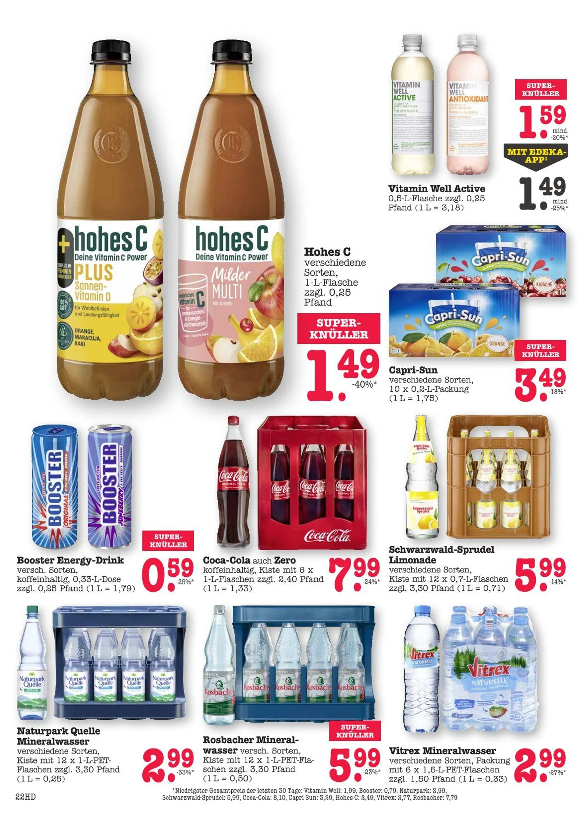 Edeka Prospekt von 7. Oktober bis 12. Oktober 2024 - Prospekt seite 22