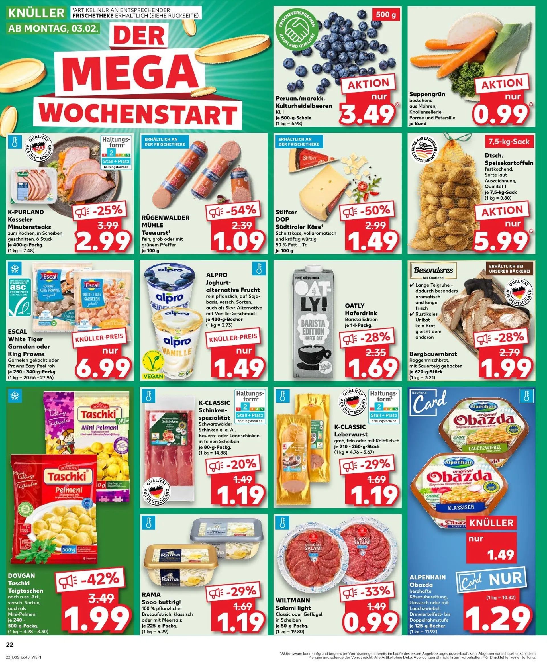 Kaufland Prospekt von 31. Januar bis 5. Februar 2025 - Prospekt seite 22