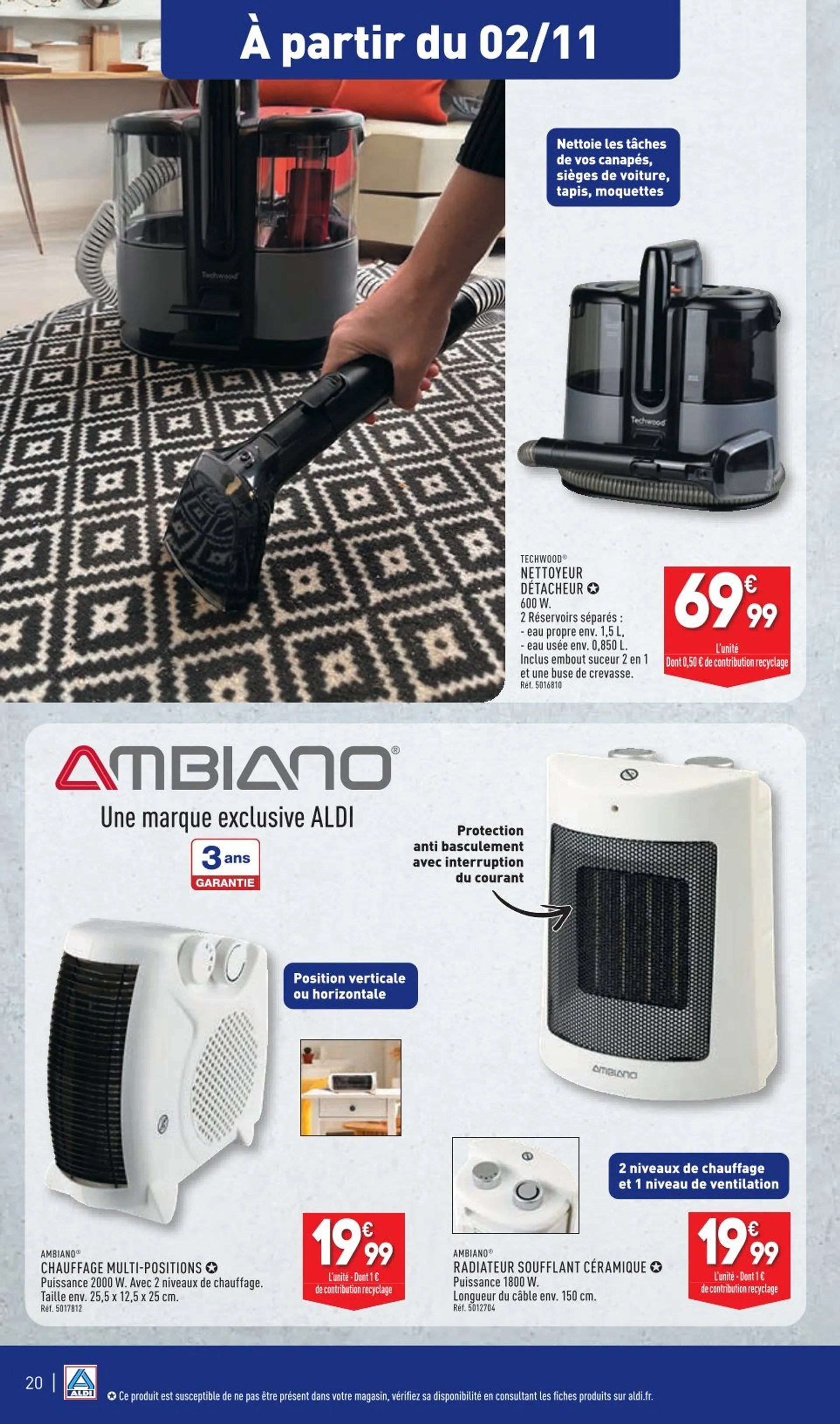 ALDI Brochures Offres du 29 octobre au 4 novembre 2024 - Catalogue page 22