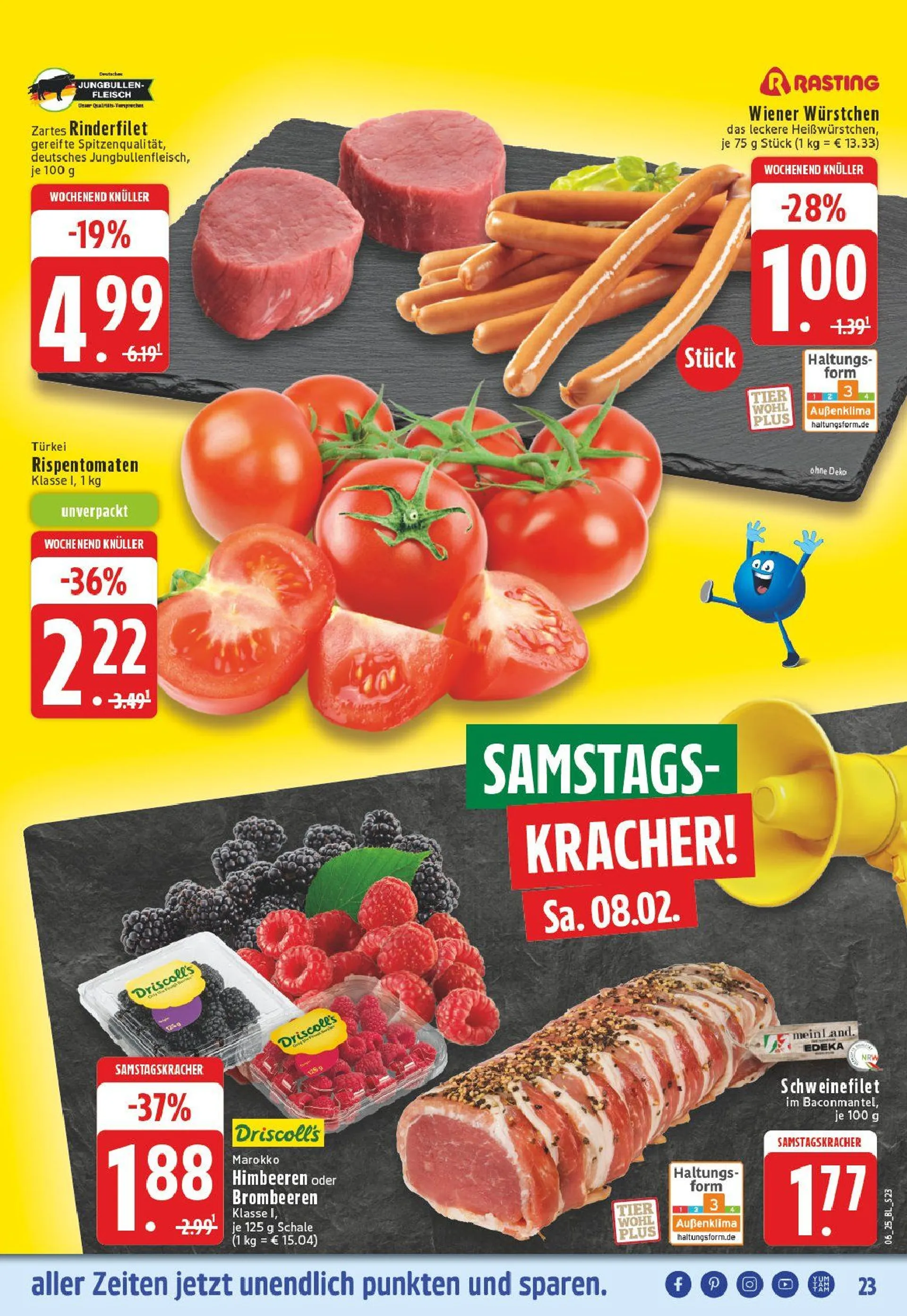 Edeka Prospekt von 3. Februar bis 8. Februar 2025 - Prospekt seite 23