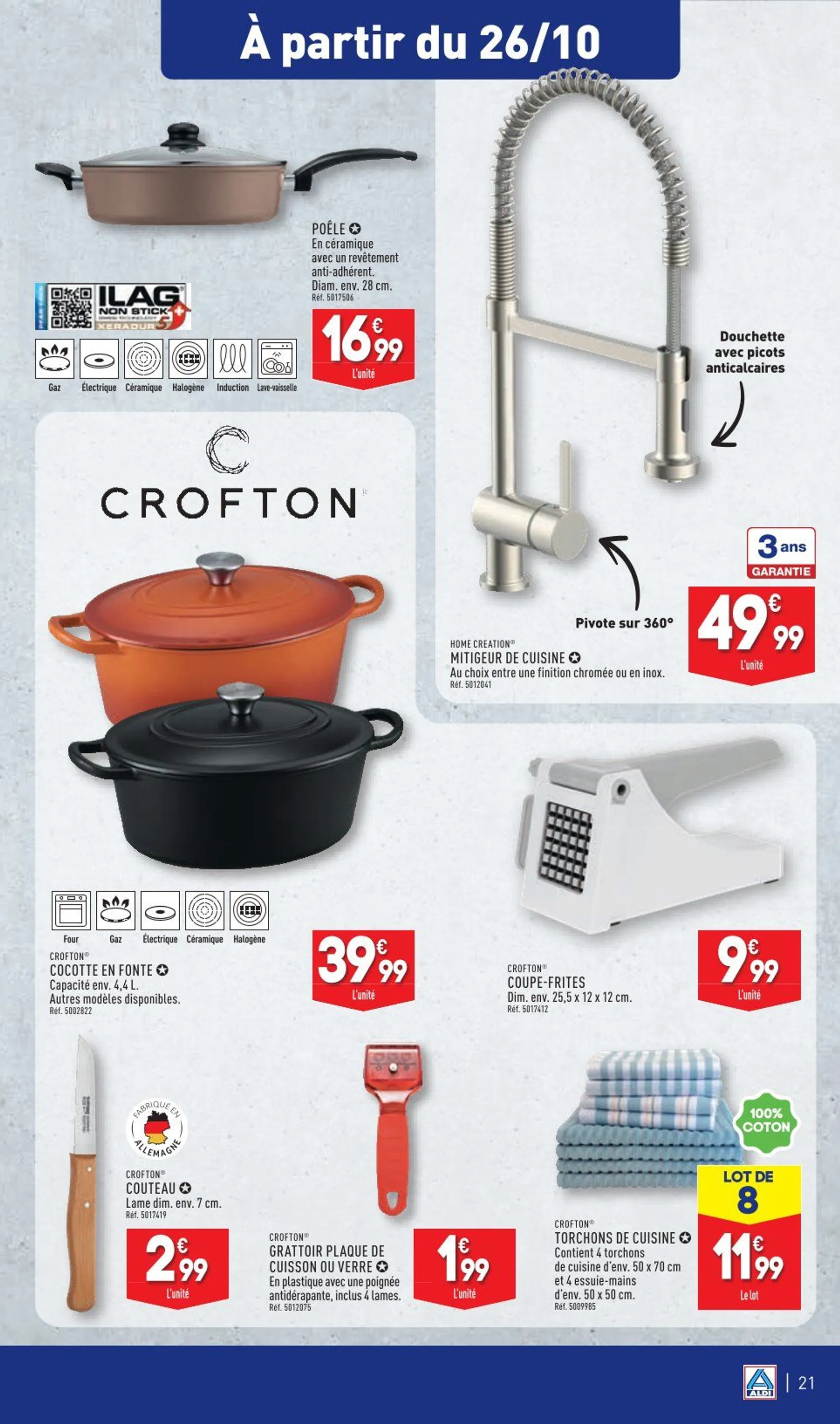 ALDI Brochures Offres du 22 octobre au 28 octobre 2024 - Catalogue page 23