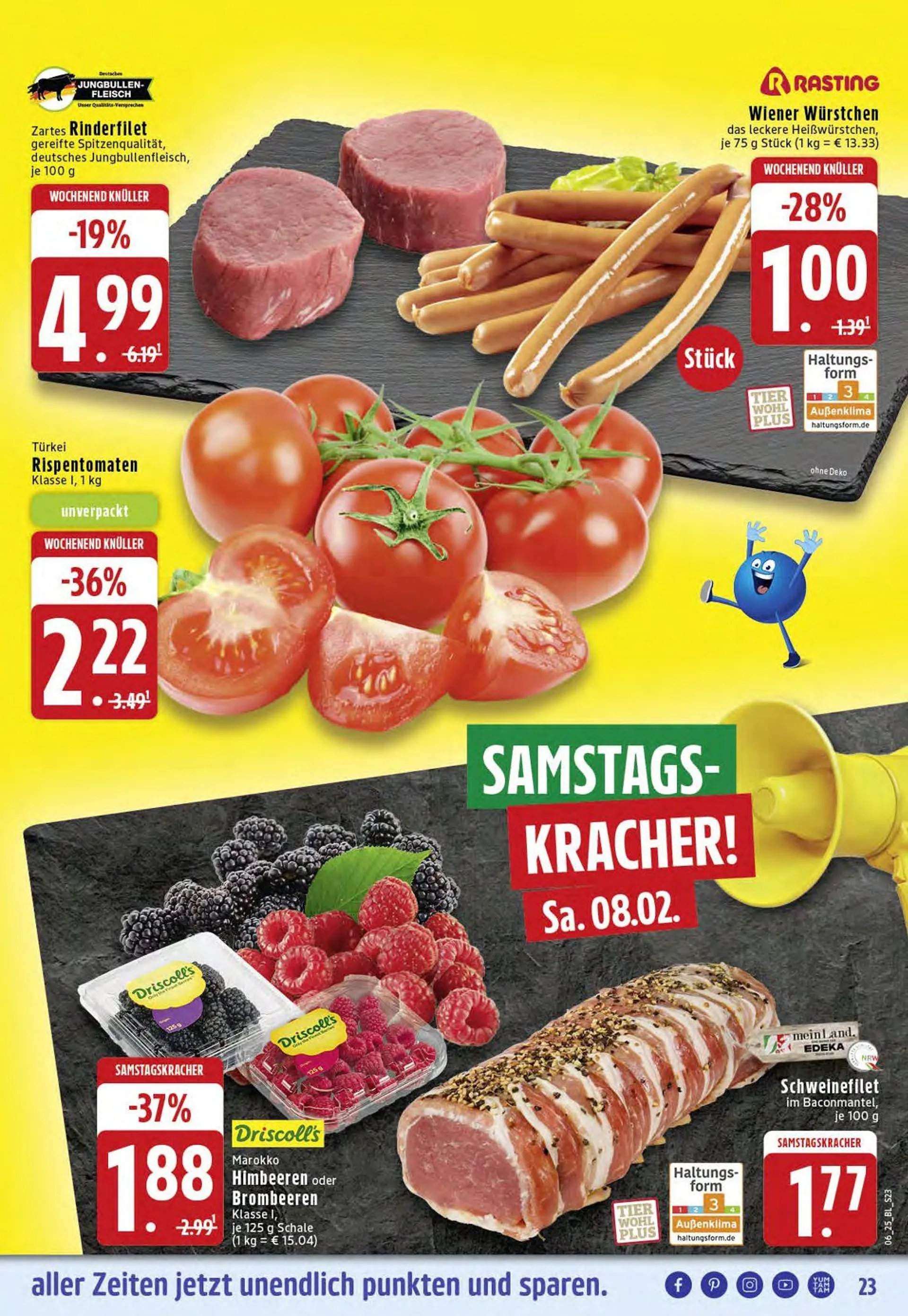 Edeka Prospekt von 3. Februar bis 8. Februar 2025 - Prospekt seite 23