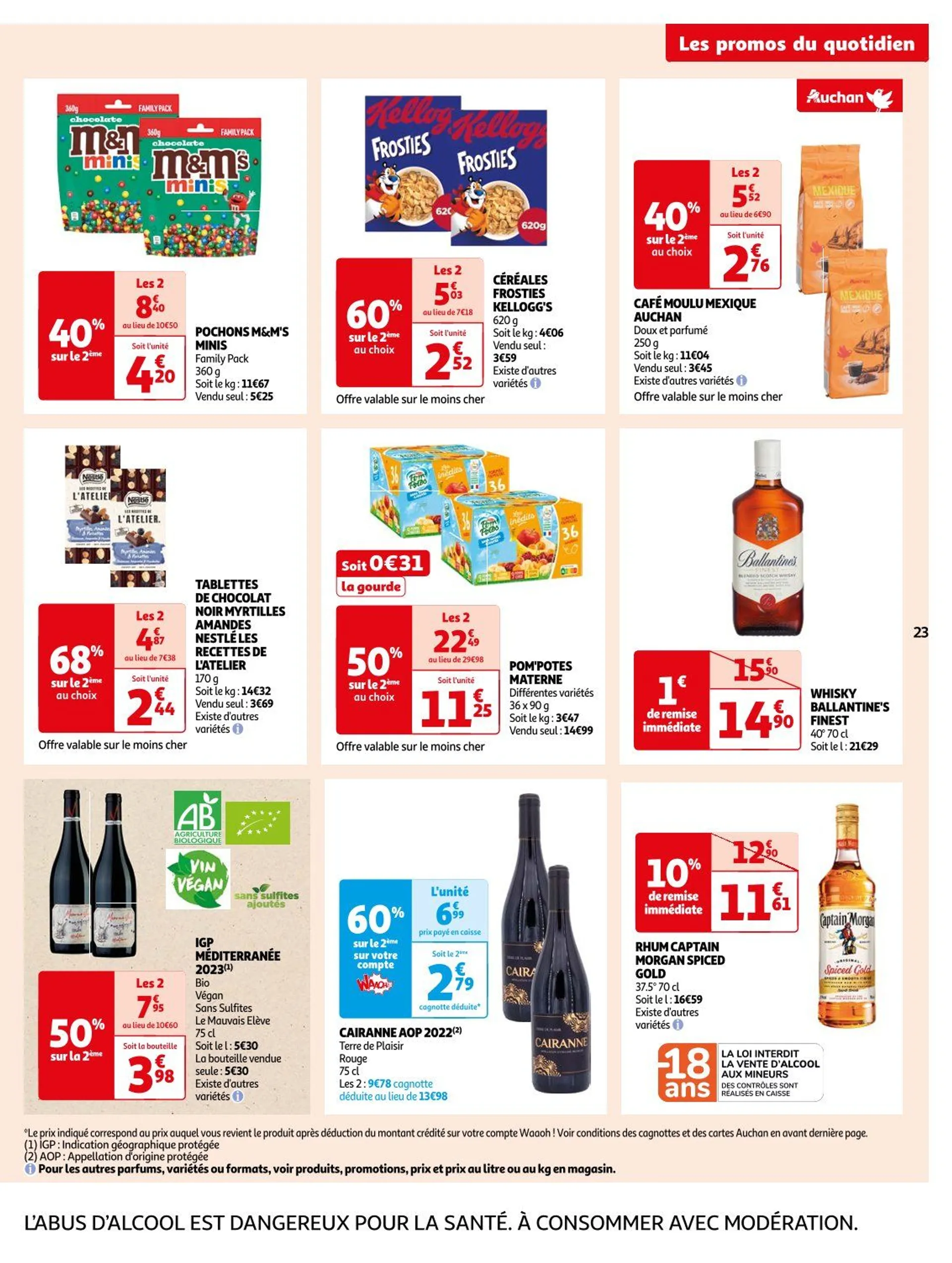 Auchan Offres de brochures du 1 octobre au 6 octobre 2024 - Catalogue page 23