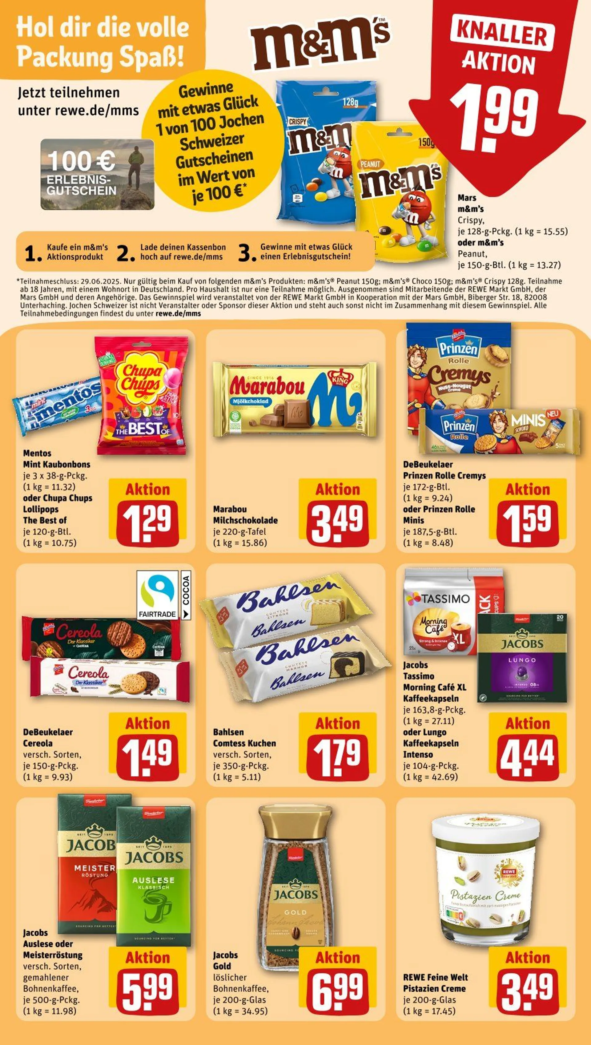 REWE Propsekt von 17. Juni bis 22. Juni 2025 - Prospekt seite 26