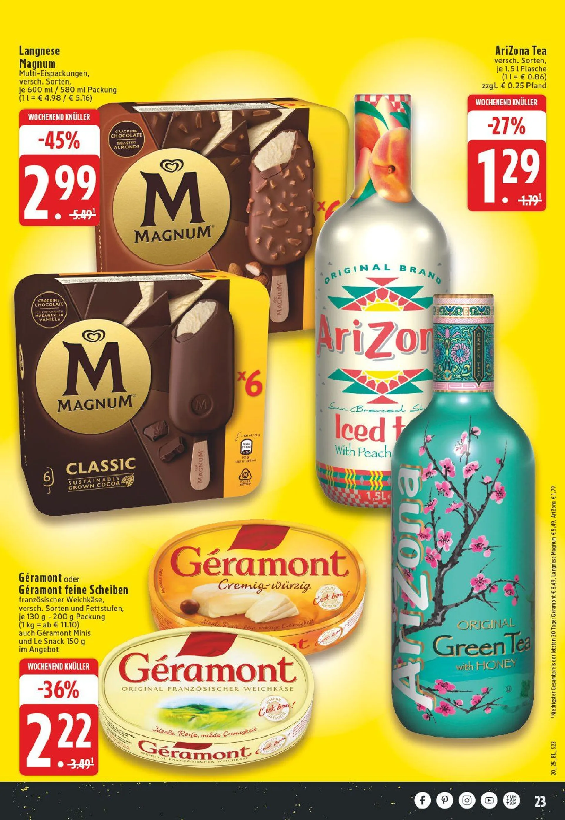 Edeka Prospekt von 12. Mai bis 17. Mai 2025 - Prospekt seite 23