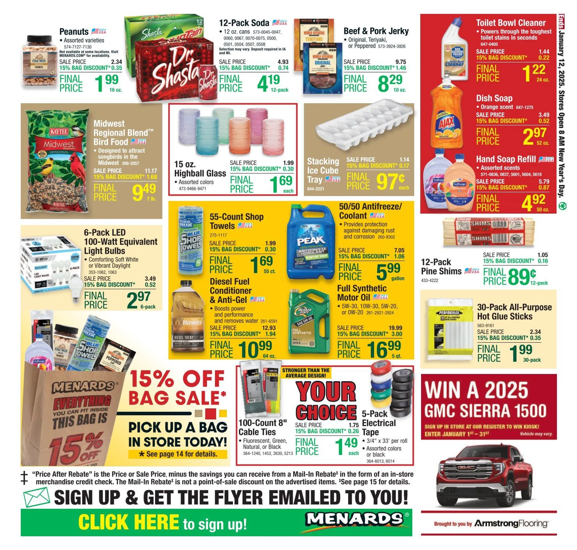 Weekly ad Menards Sales from January 6 to January 12 2025 - Page 23