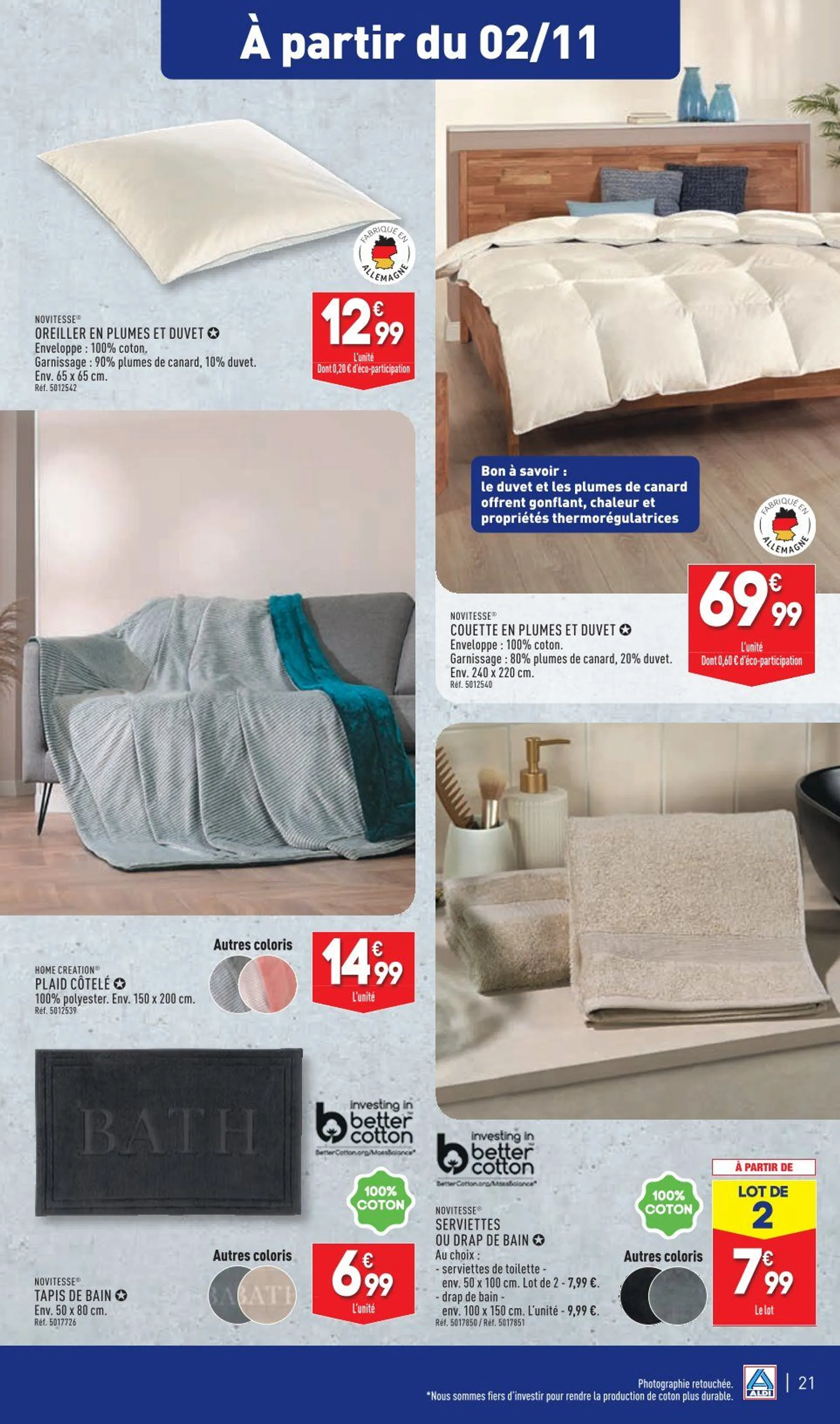 ALDI Brochures Offres du 29 octobre au 4 novembre 2024 - Catalogue page 23