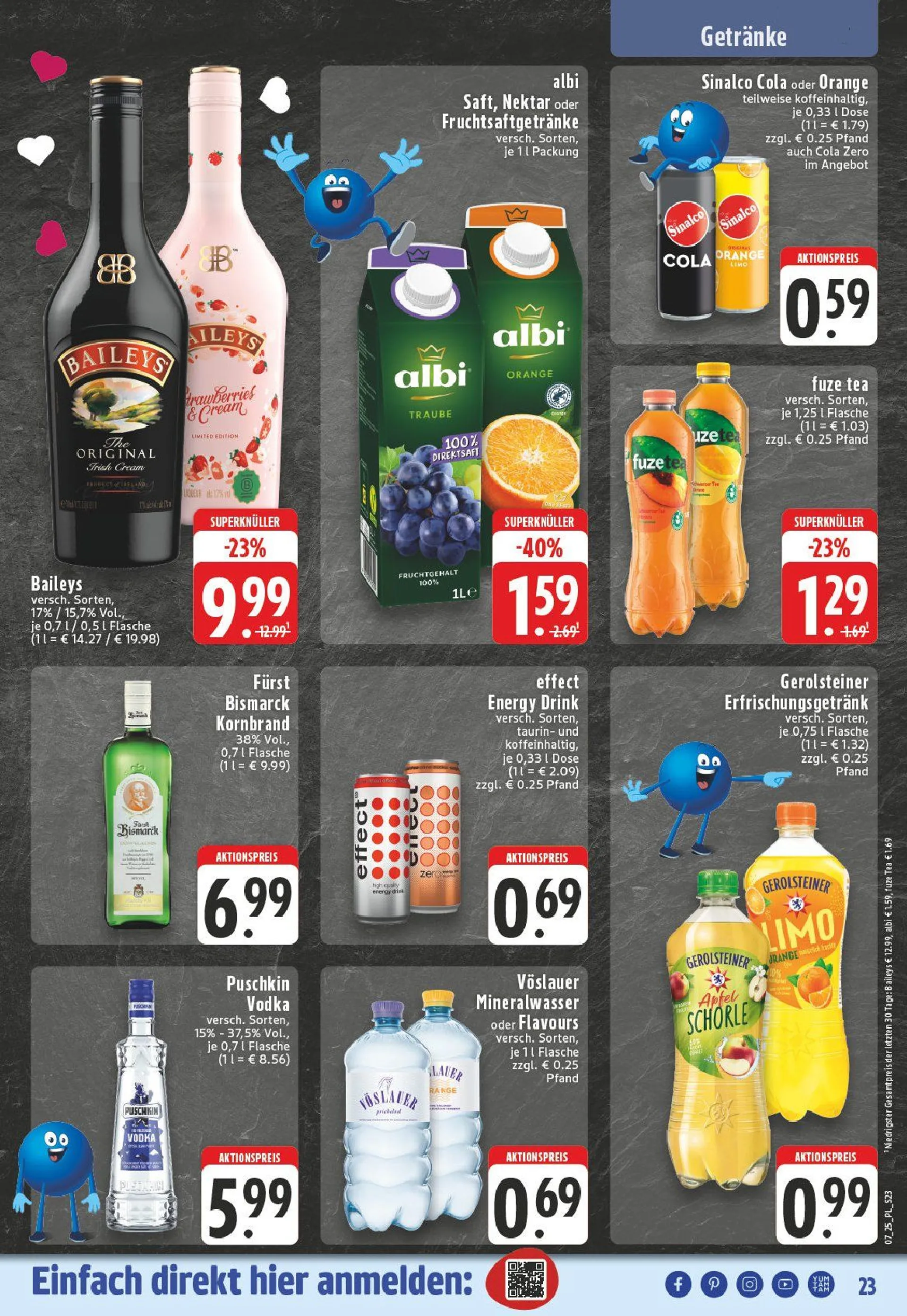 Edeka Prospekt von 10. Februar bis 15. Februar 2025 - Prospekt seite 23