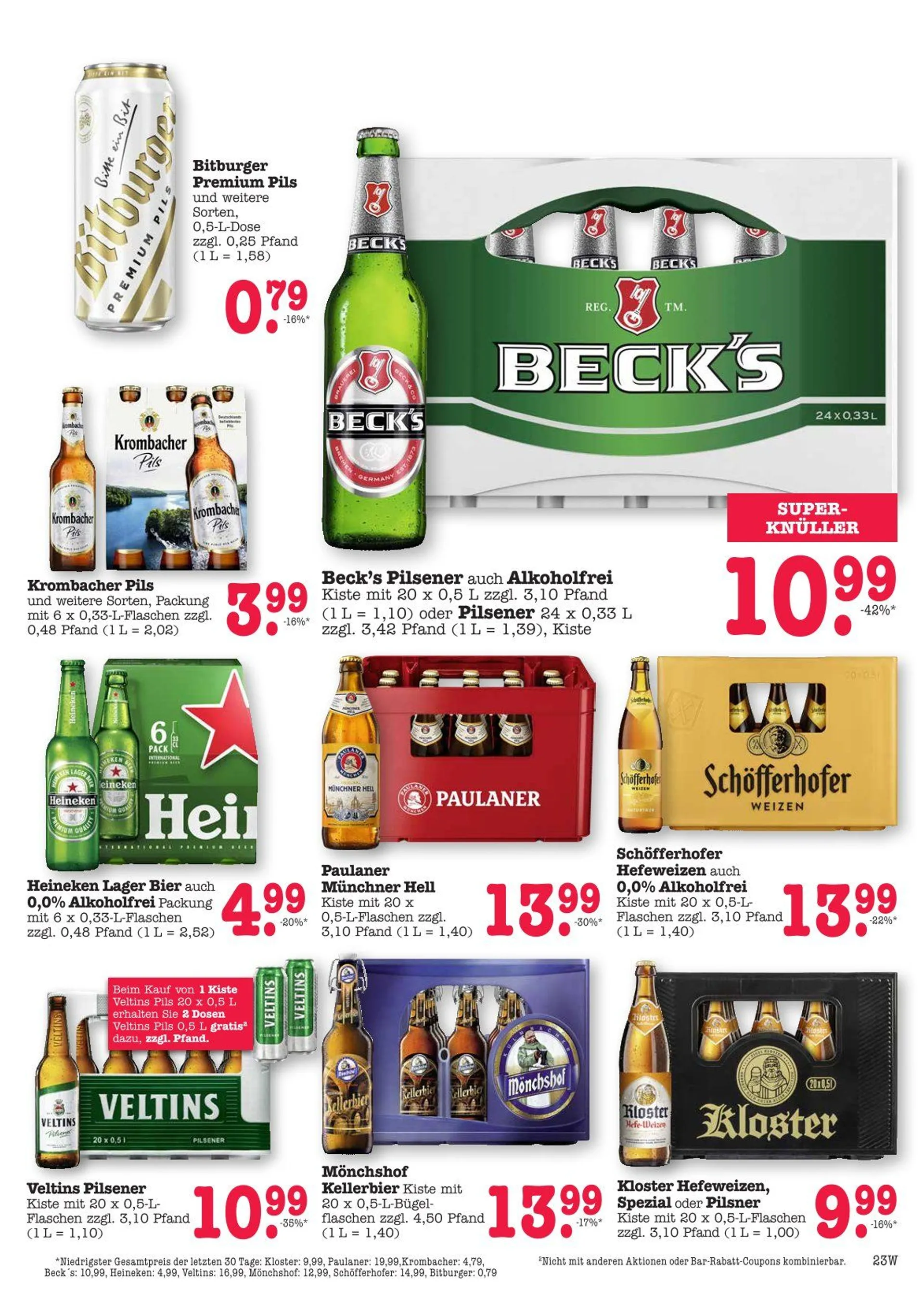 Edeka Prospekt von 28. Oktober bis 2. November 2024 - Prospekt seite 23