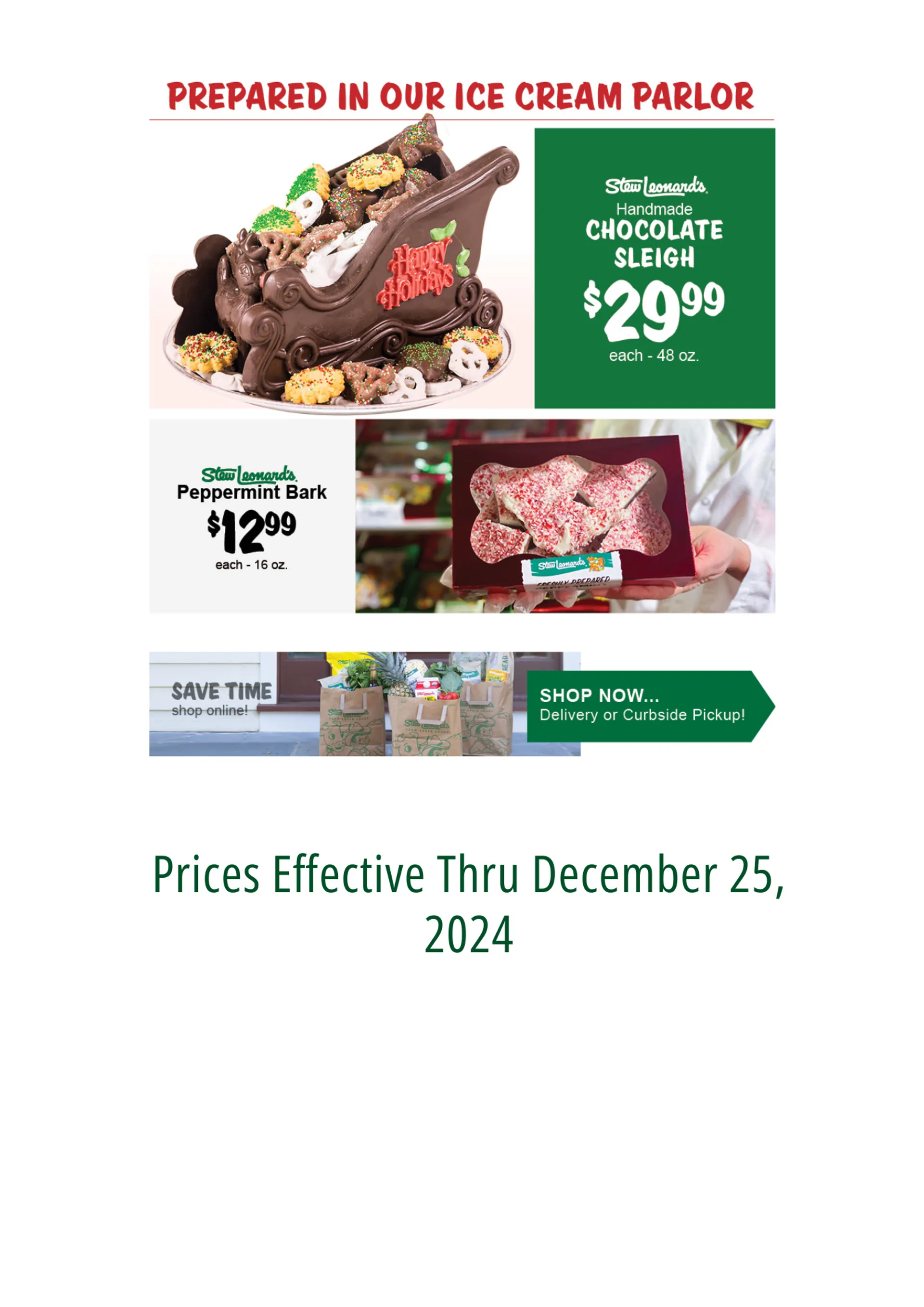 Weekly ad Christmas deals at Stew Leonard's from December 11 to December 25 2024 - Page 22