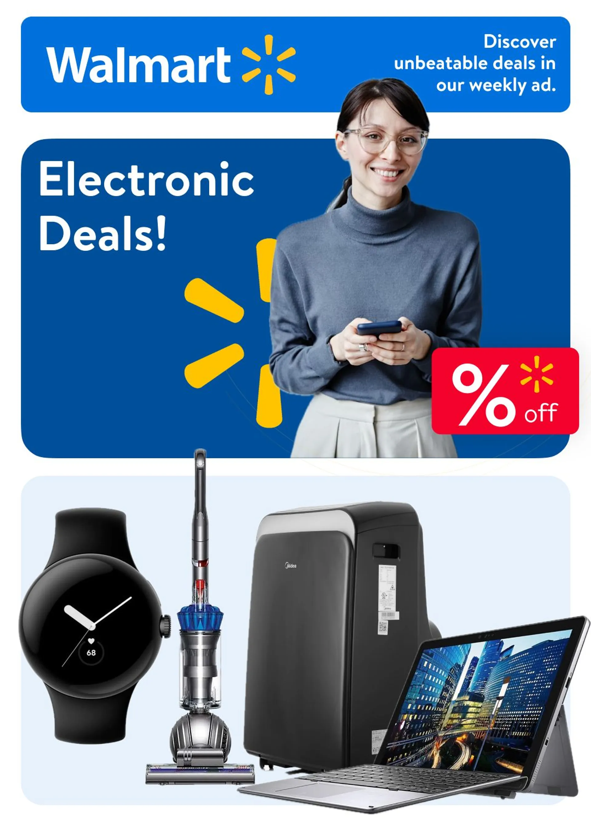 Weekly ad Electronic Deals from July 29 to August 13 2025 - Page 1
