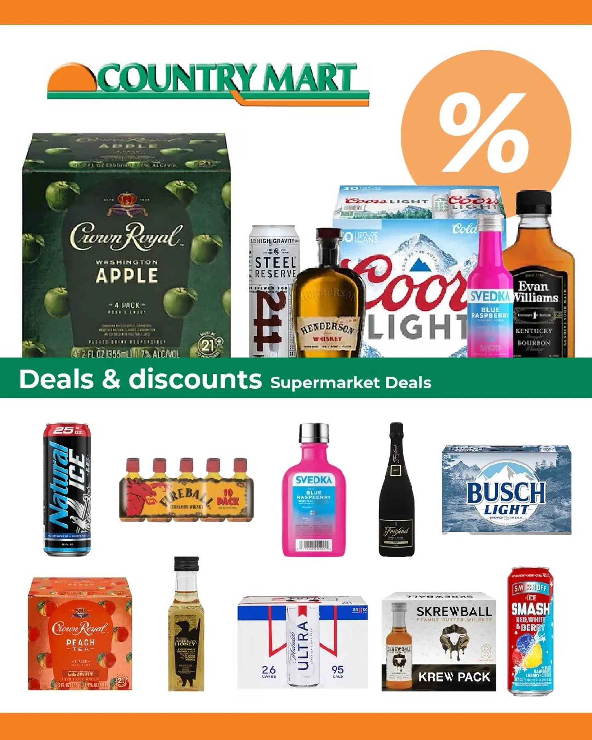 Weekly ad Country Mart Supermarket Deals from July 25 to July 30 2024 - Page 