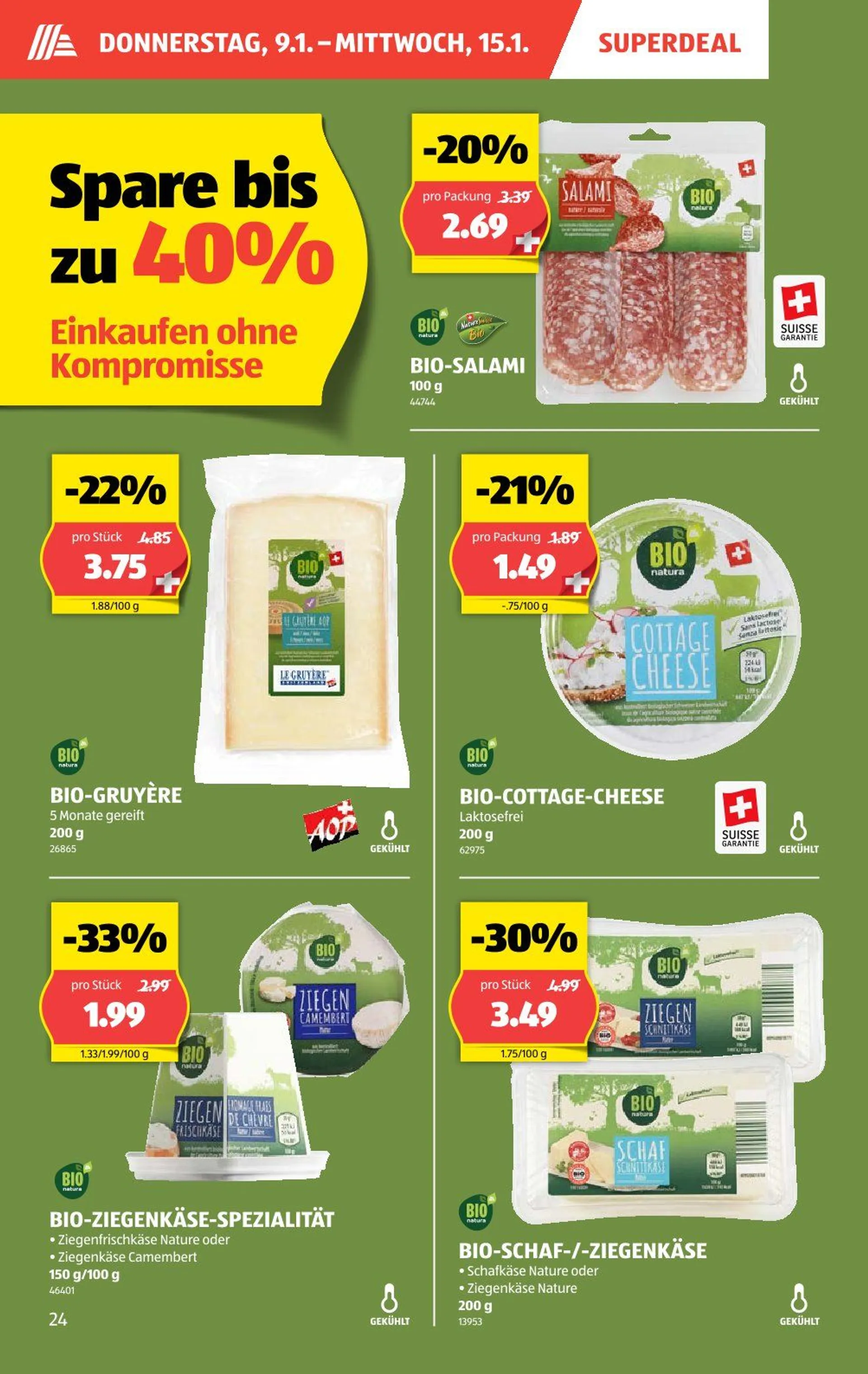 Aldi Prospekte von 16. Januar bis 22. Januar 2025 - Prospekt seite  24