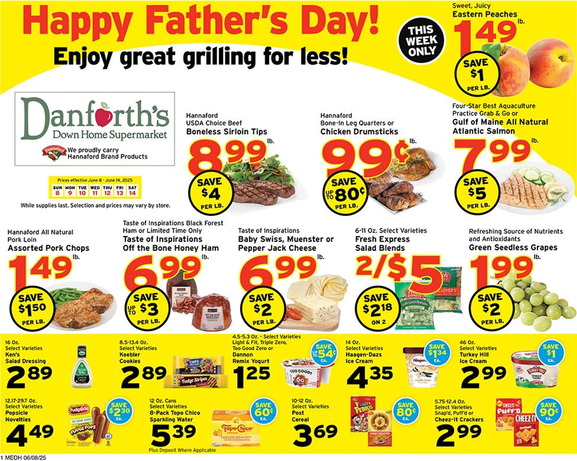Danforth Food Market Deals from June 11 to June 14 2025 - flyer page 1