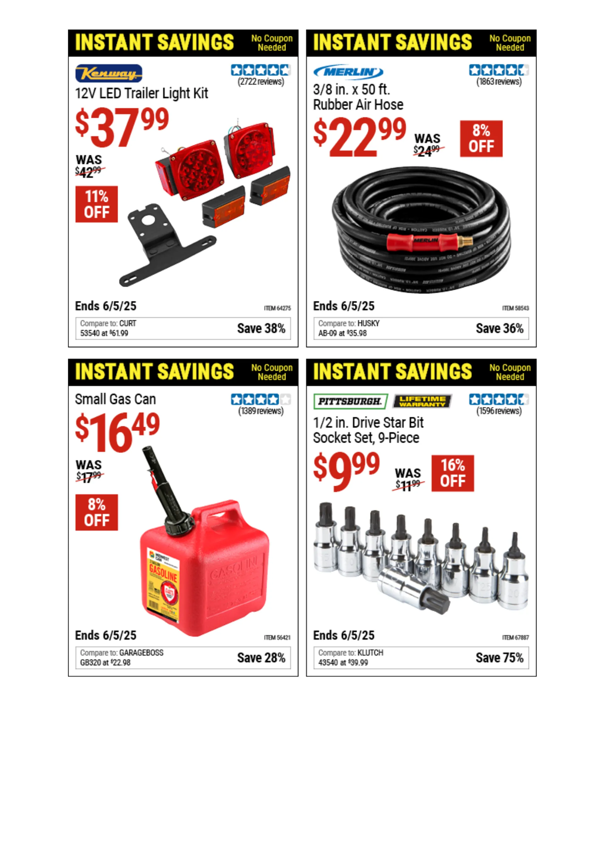 Weekly ad Coupons and Instant Savings  from May 8 to May 22 2025 - Page 23