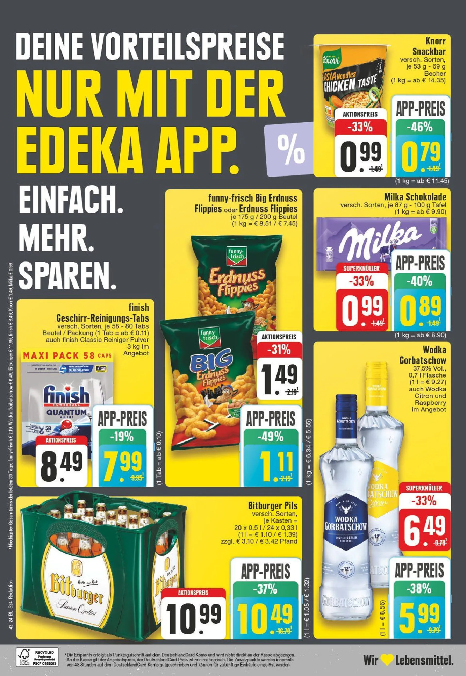 Edeka Prospekt von 14. Oktober bis 19. Oktober 2024 - Prospekt seite 24