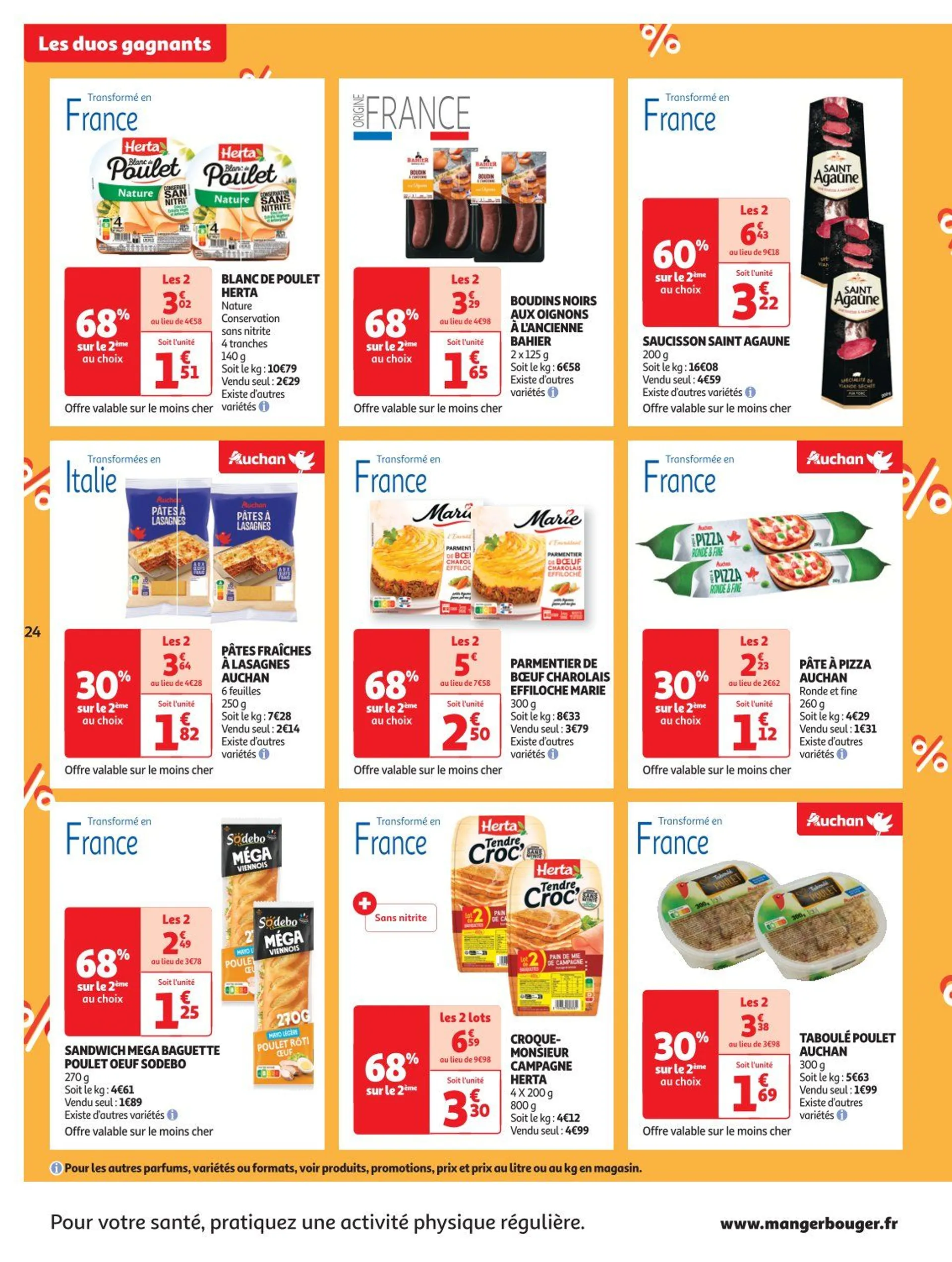 Auchan Offres de brochures du 24 septembre au 6 octobre 2024 - Catalogue page 24