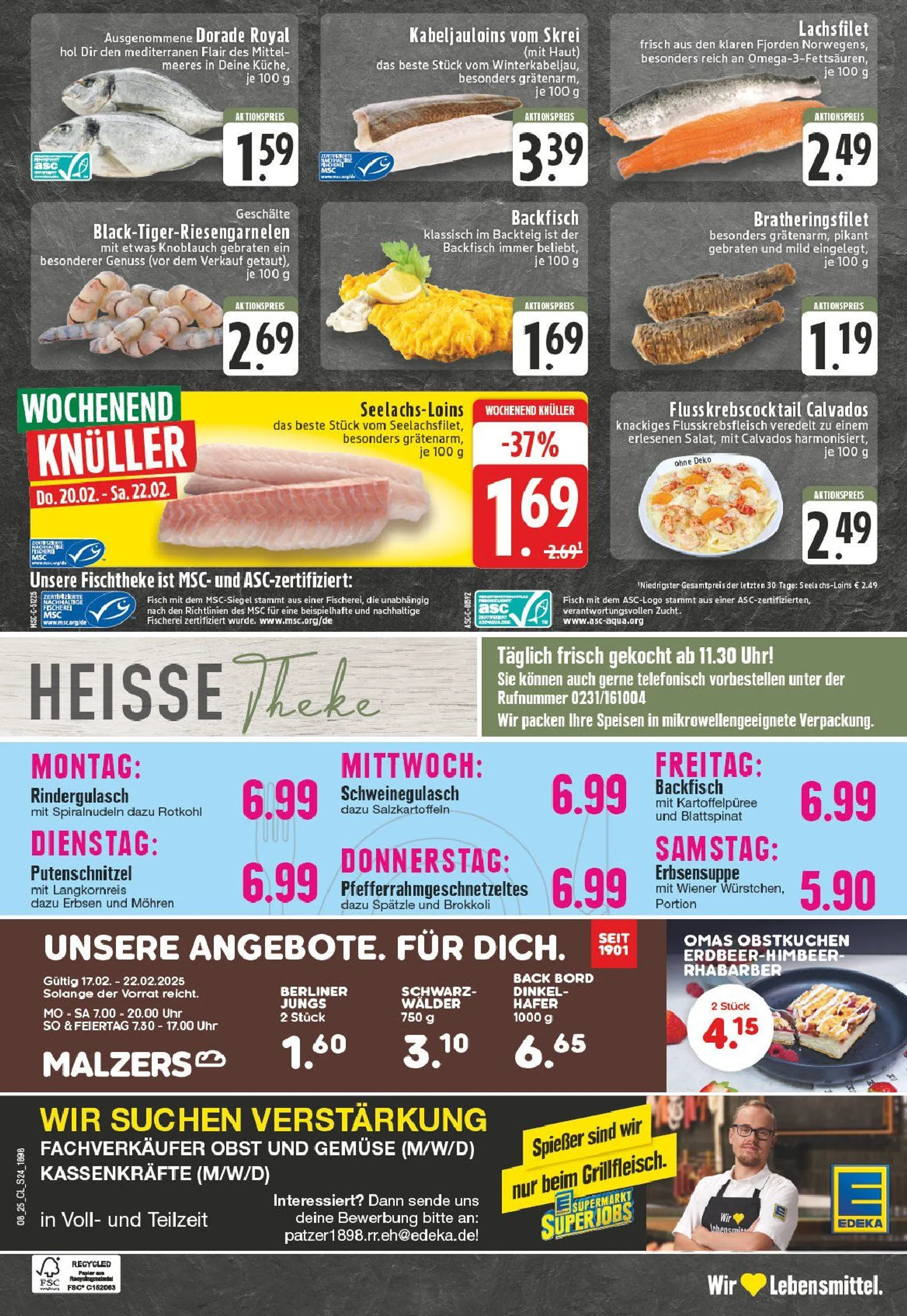 Edeka Prospekt von 16. Februar bis 22. Februar 2025 - Prospekt seite 24