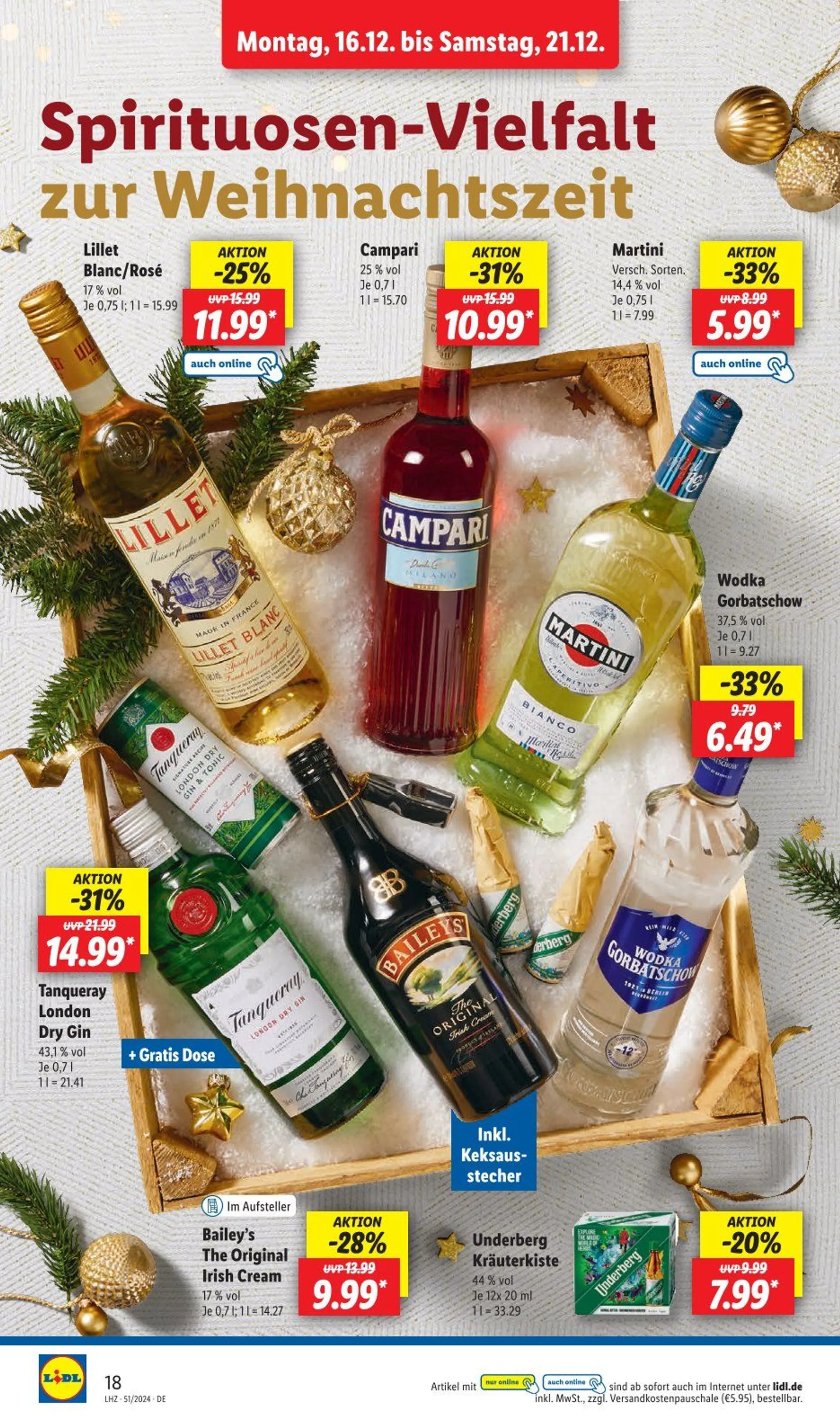 Lidl Prospekt von 16. Dezember bis 21. Dezember 2024 - Prospekt seite 24