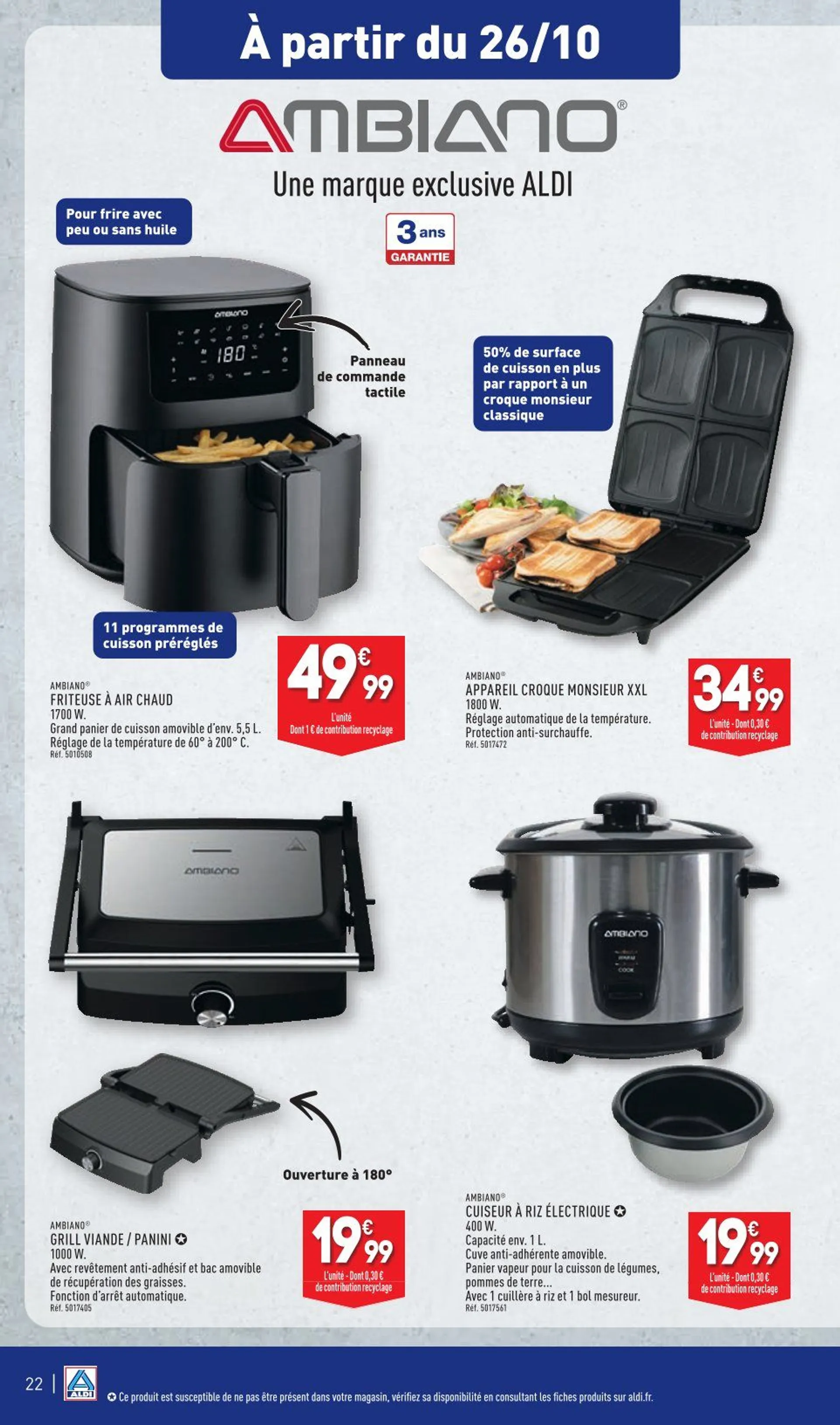 ALDI Brochures Offres du 22 octobre au 28 octobre 2024 - Catalogue page 24