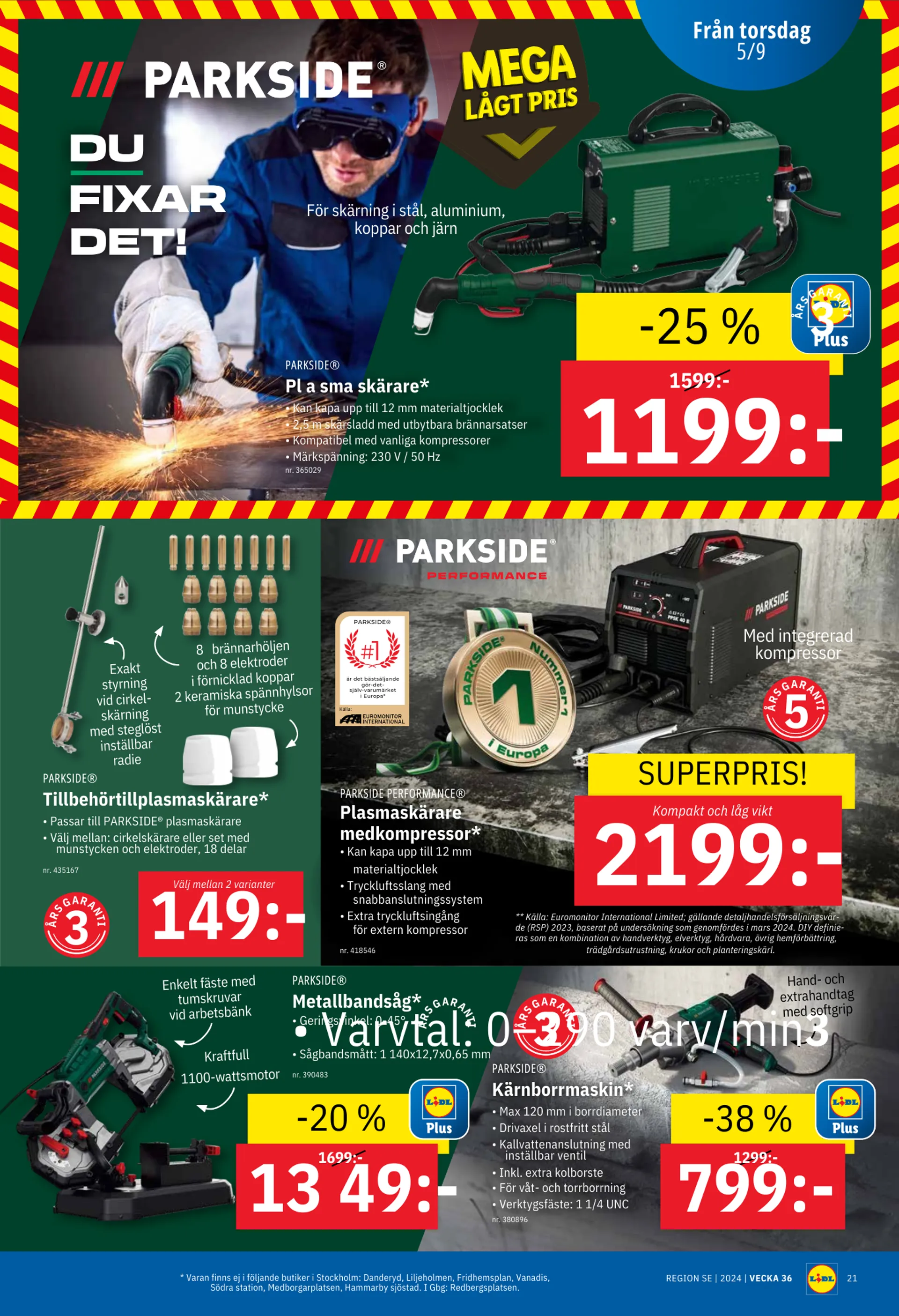 Lidl Angebote von 2/09 bis 8/09 från 2 september till 8 september 2024 - Reklamblad sidor 23