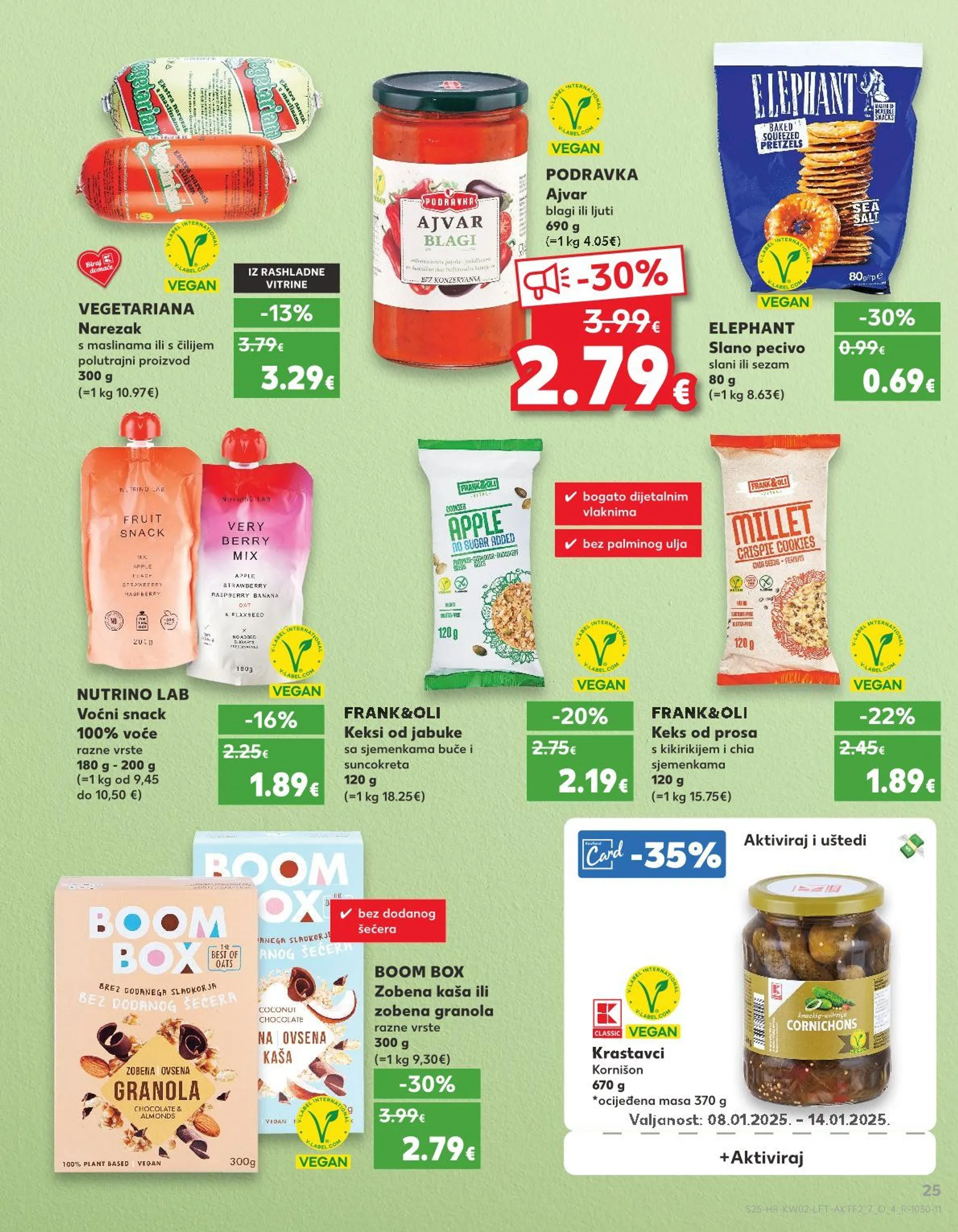 Katalog Kaufland Posebna ponuda trgovine od 8. siječnja do 14. siječnja 2025. - Pregled Stranica 25