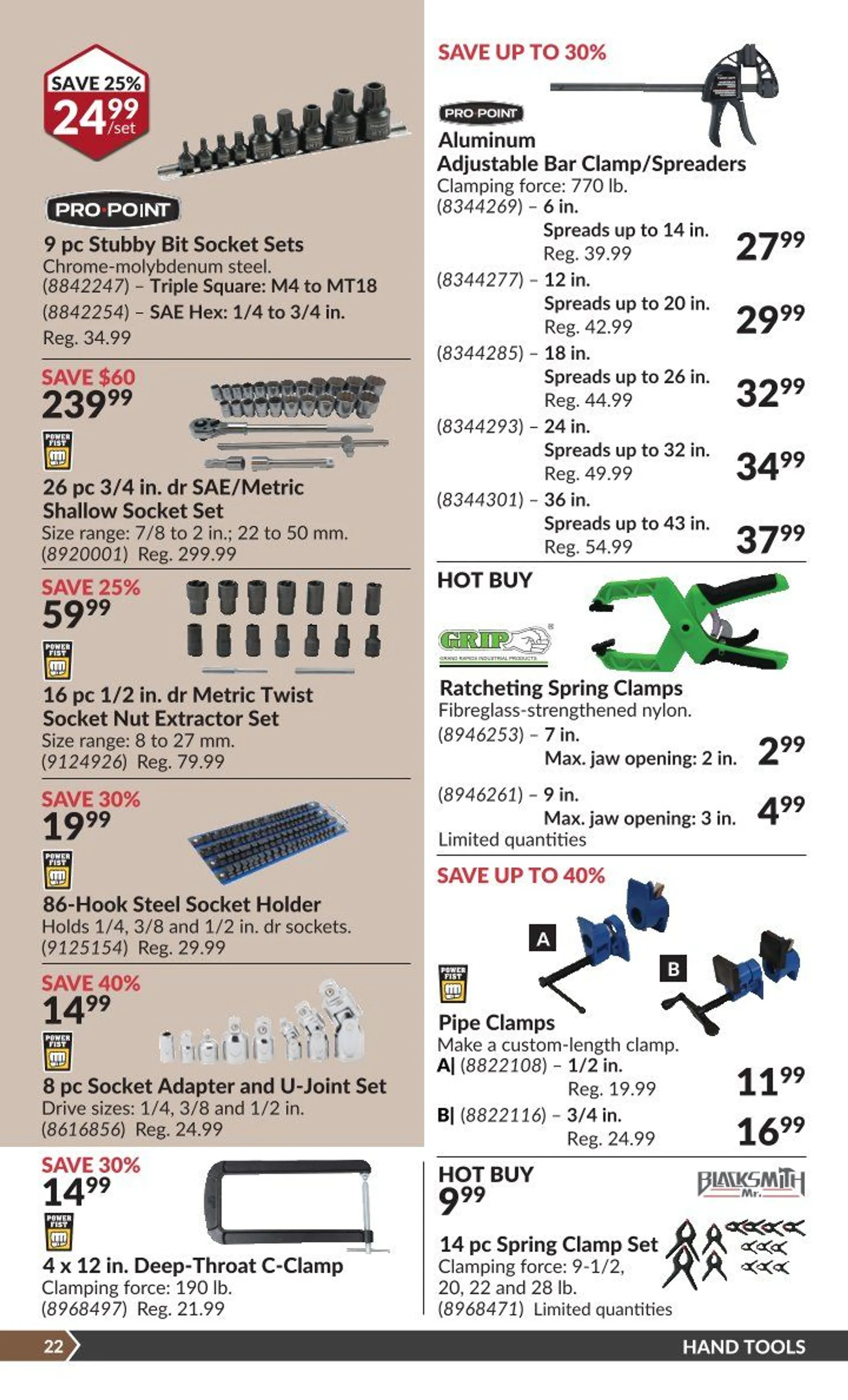 Princess Auto Sales from March 25 to April 6 2025 - flyer page 24
