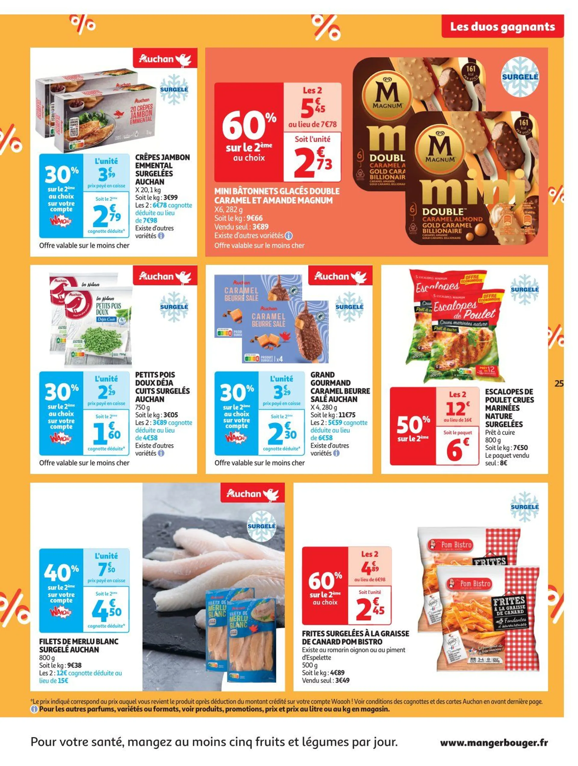 Auchan Offres de brochures du 24 septembre au 6 octobre 2024 - Catalogue page 25