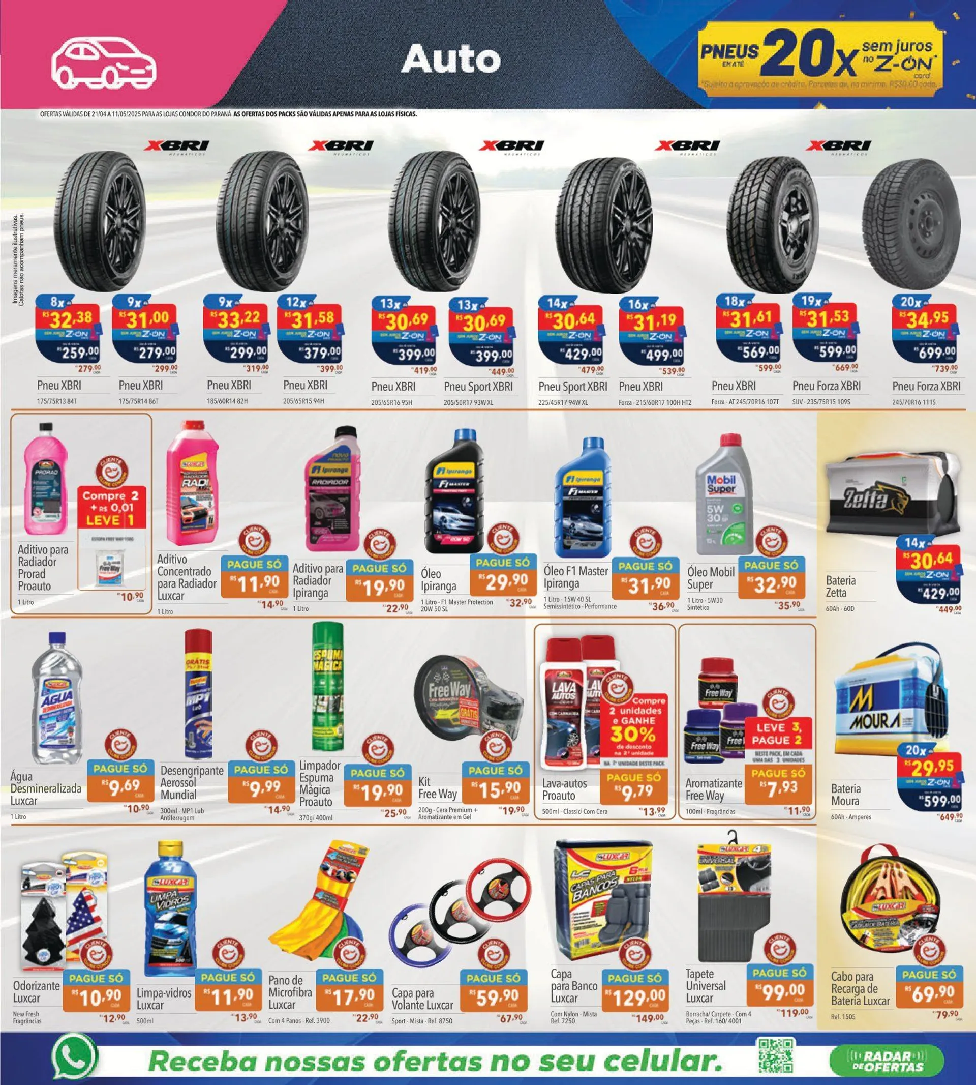 Encarte de Folhetos Supermercados Condor 21 de abril até 14 de maio 2025 - Pagina 25