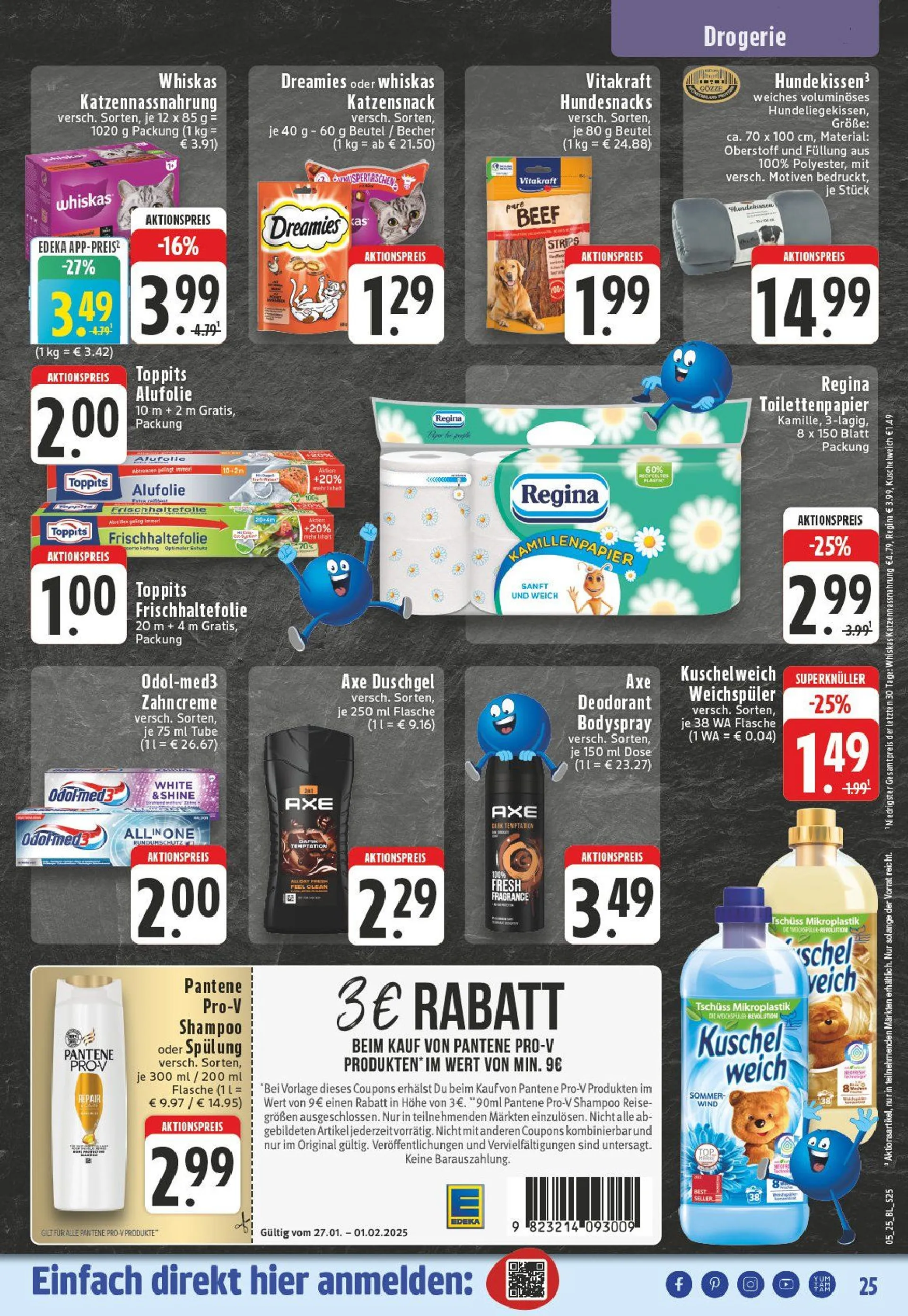 Edeka Prospekt von 27. Januar bis 1. Februar 2025 - Prospekt seite 25