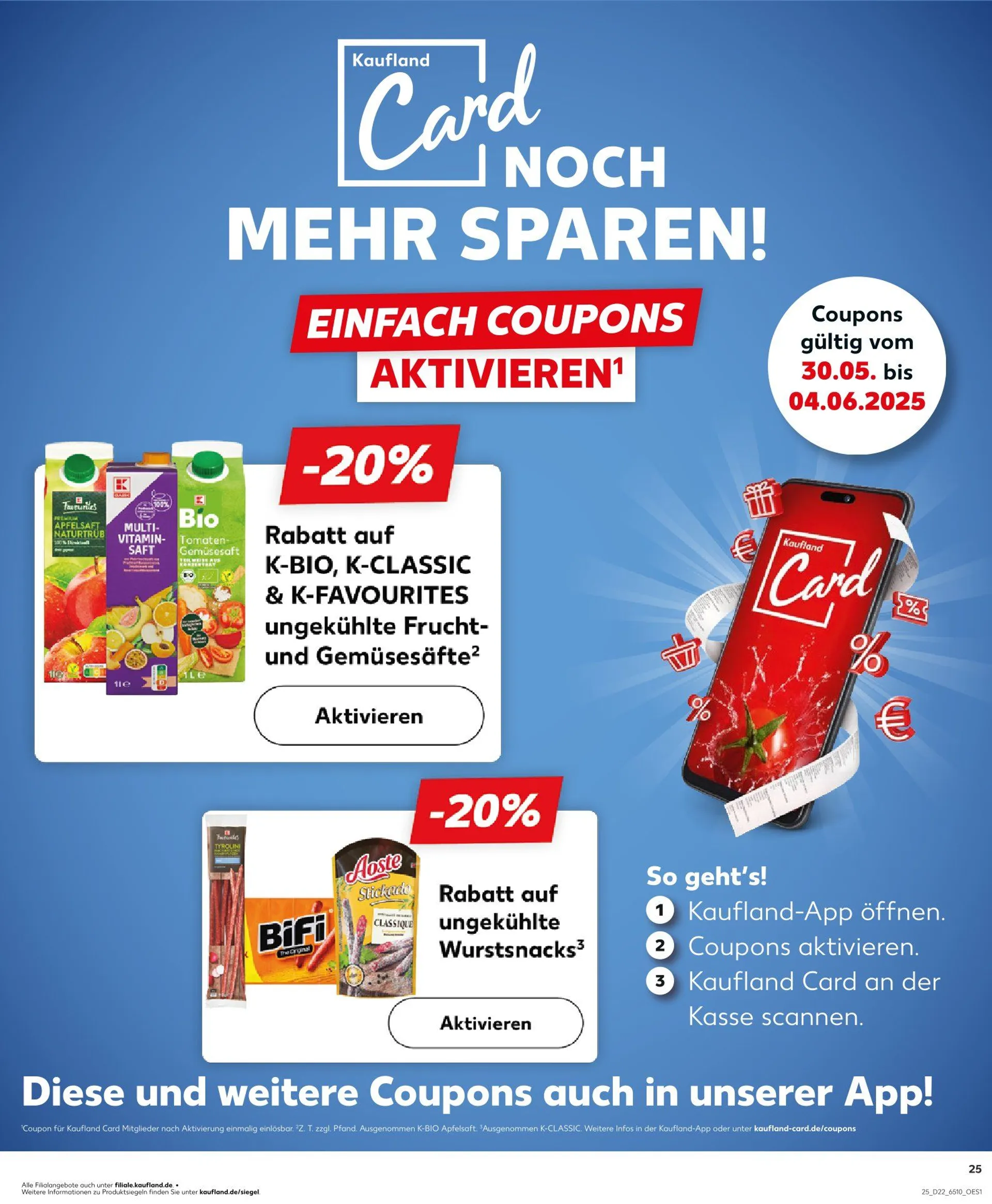 Kaufland Prospekt von 30. Mai bis 4. Juni 2025 - Prospekt seite 25